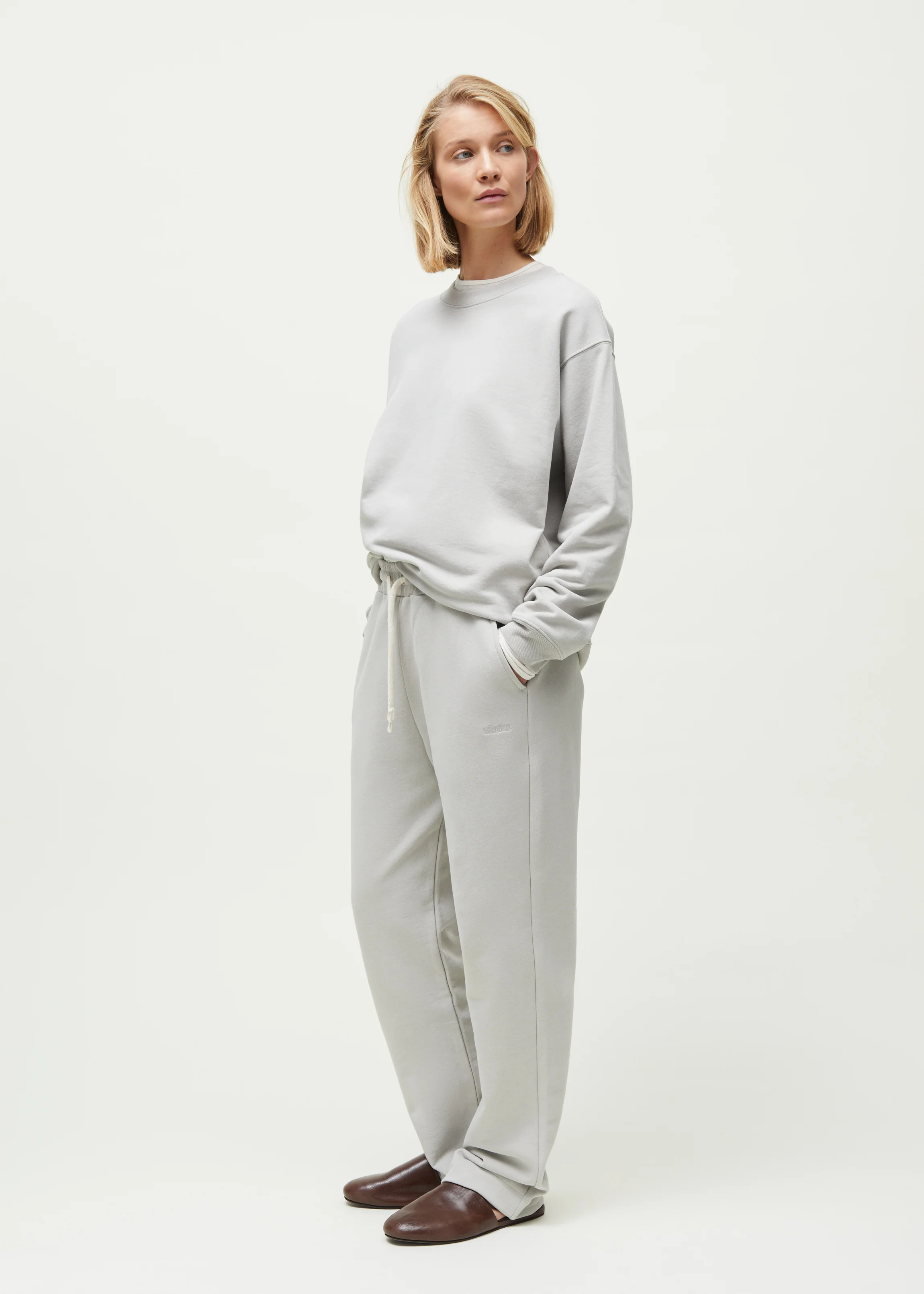 Aiayu circular sweatpant | Grey - Image 4