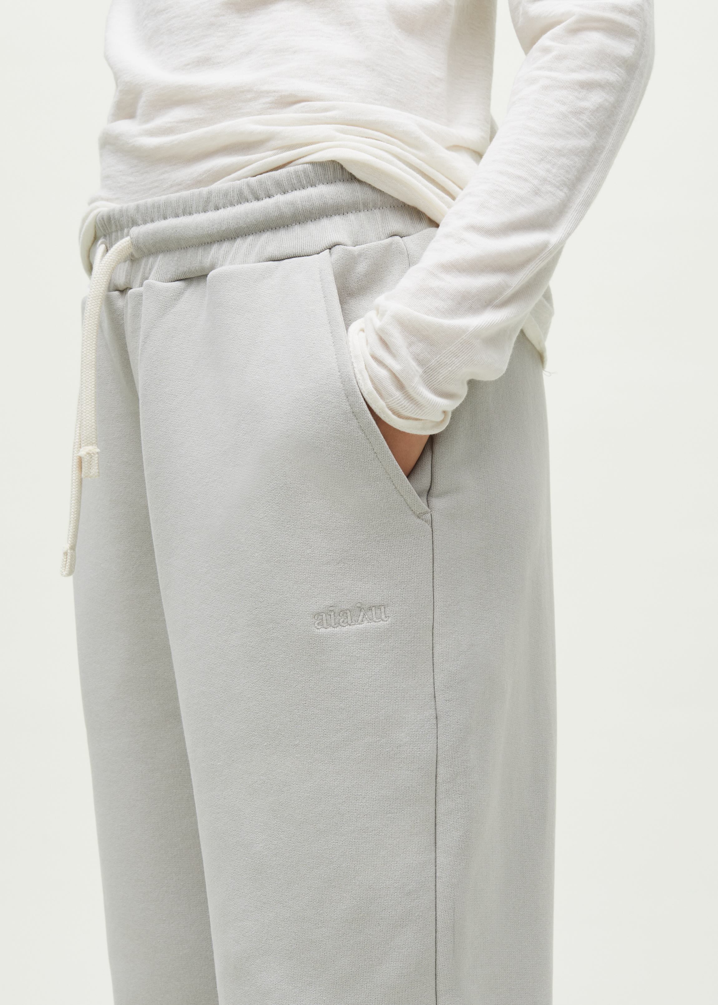 Aiayu circular sweatpant | Grey - Image 5