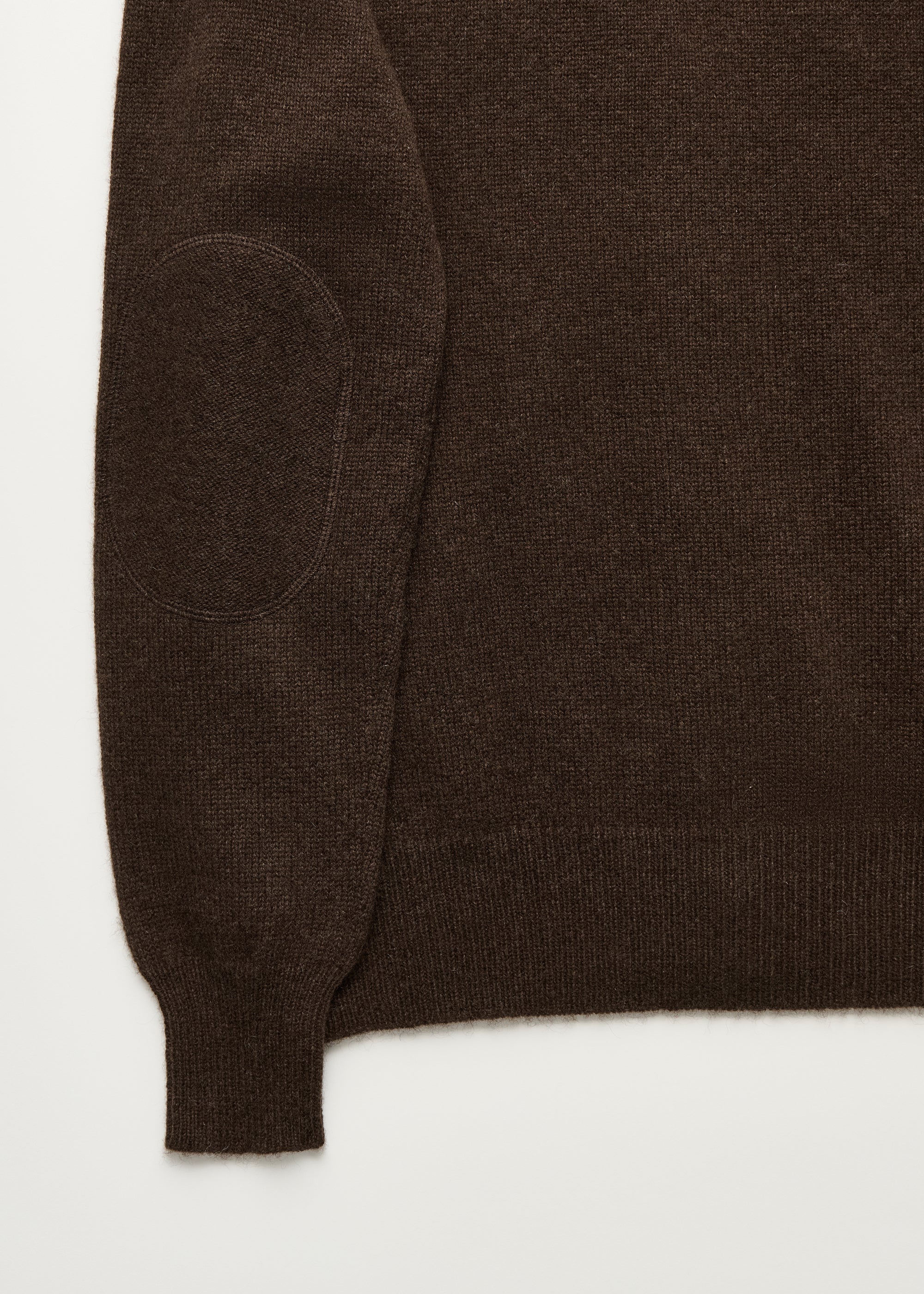 Alexa cardigan – pure yak | Pure Dark Brown - Image 6