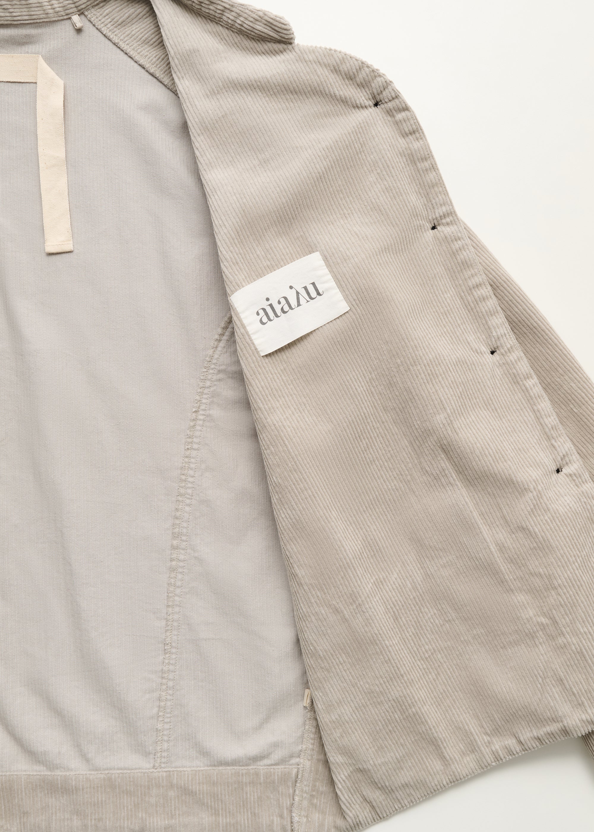 Angela jacket corduroy | Silver - Image 5