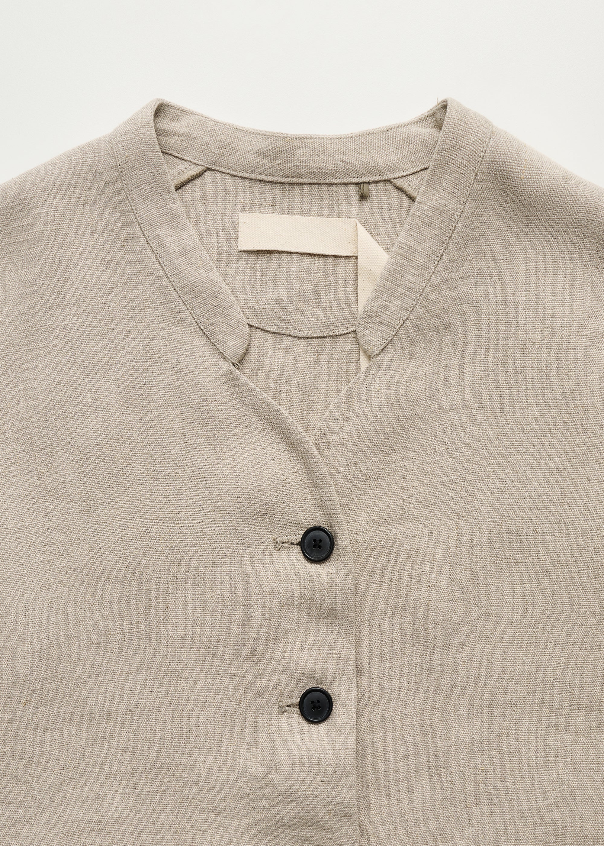 Angela jacket heavy linen | Pure Natural - Image 5