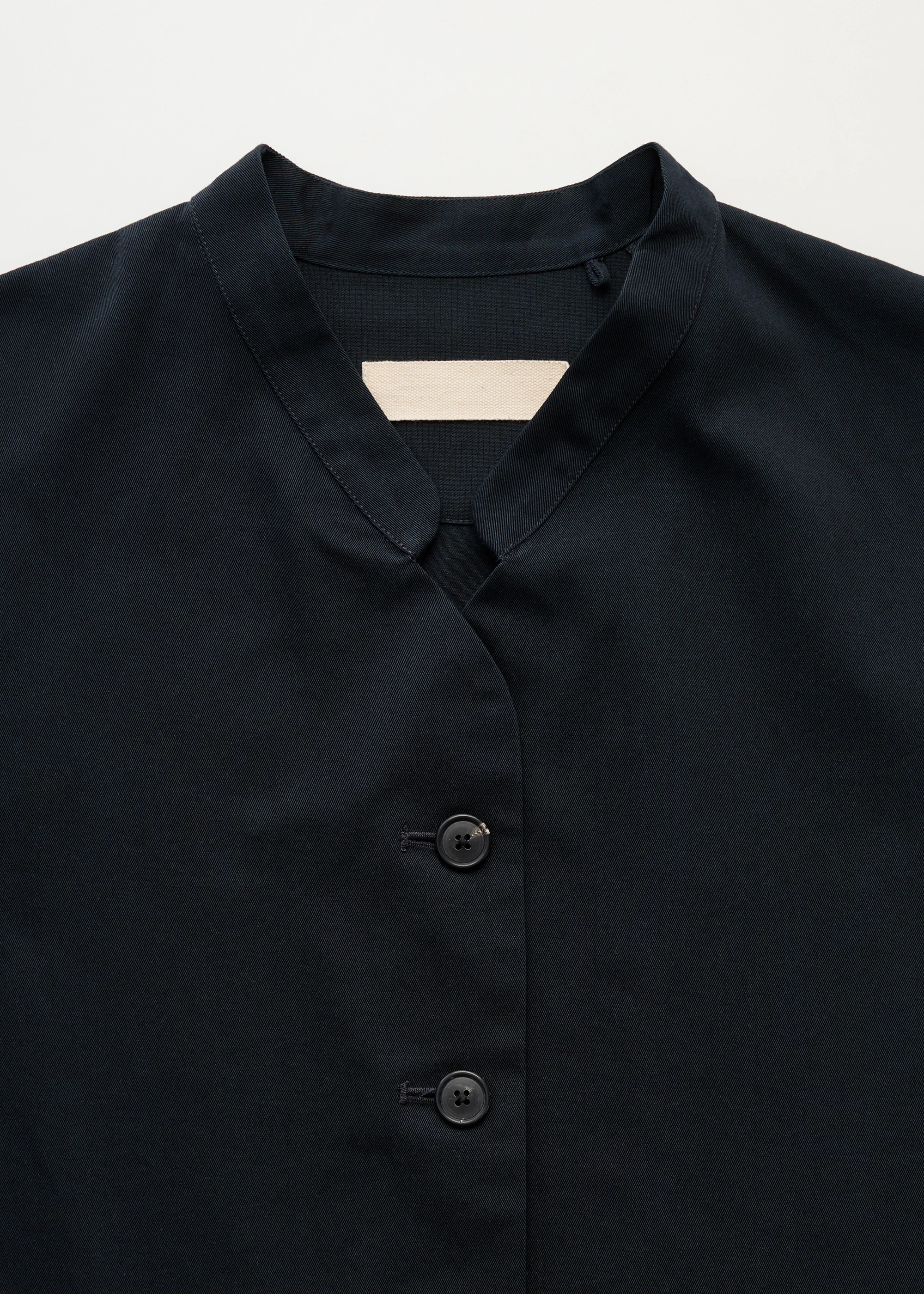 Angela jacket twill | Black Navy - Image 3