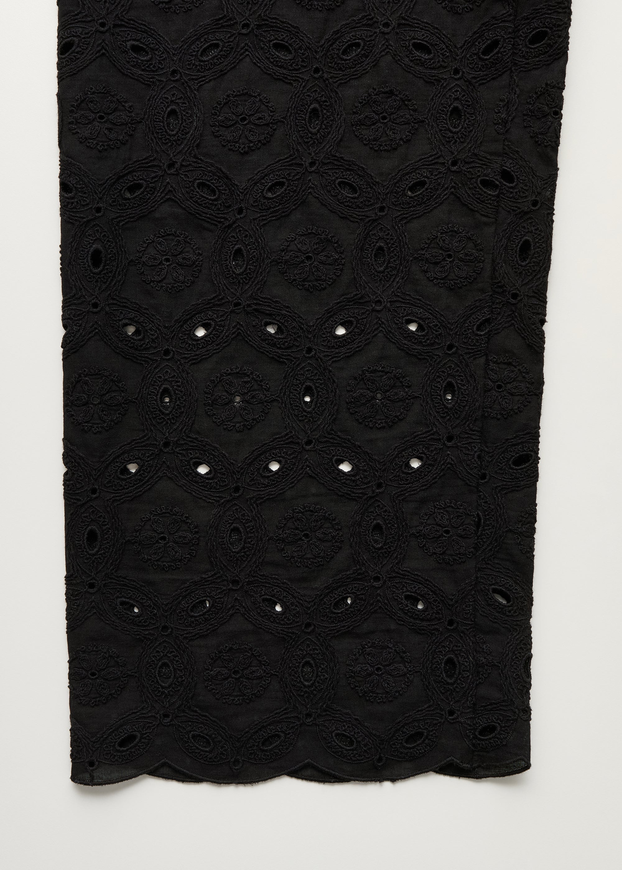 Ava pant embroidery | Black - Image 5