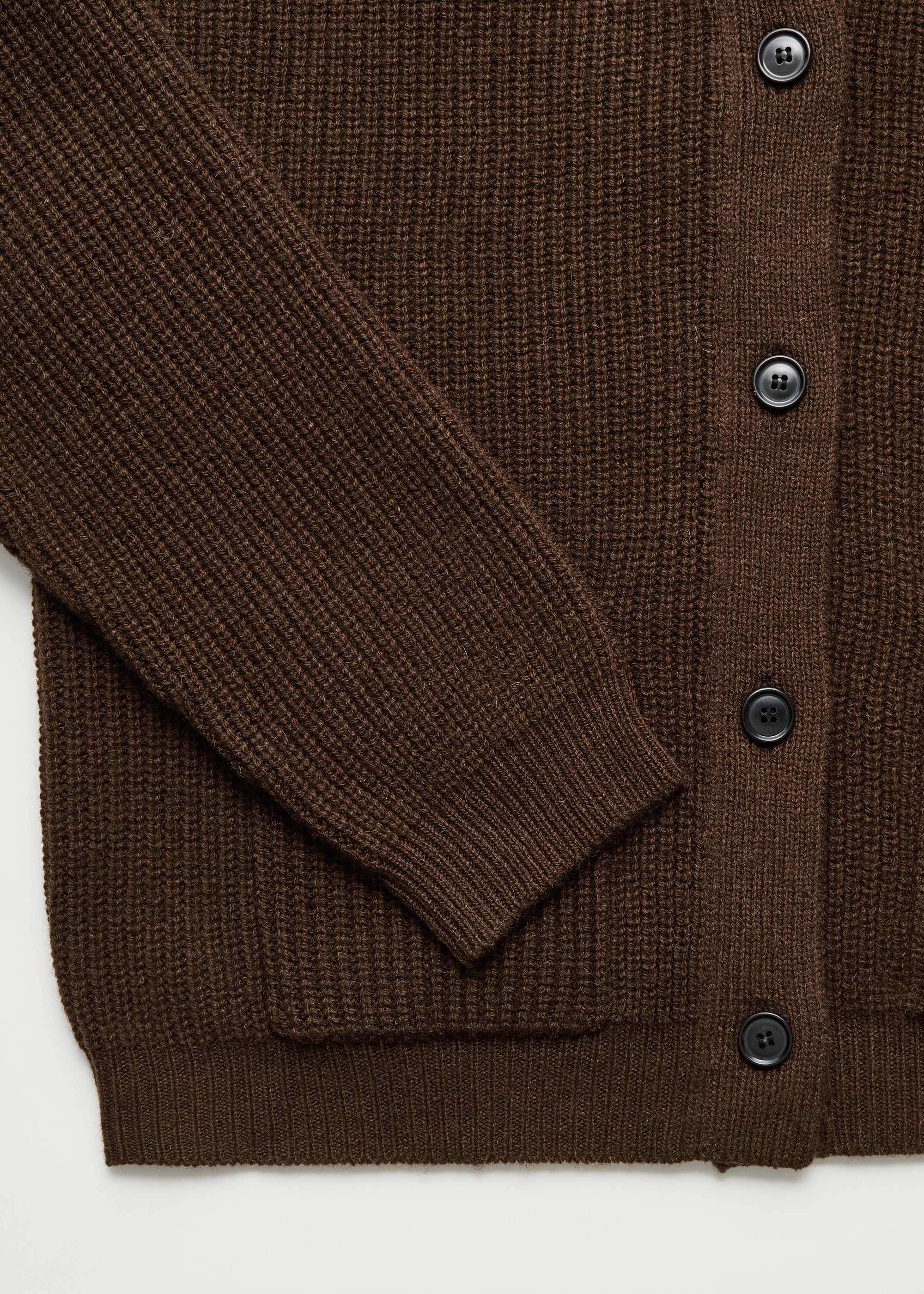 Bine cardigan – sartuul | Dark Brown - Image 3