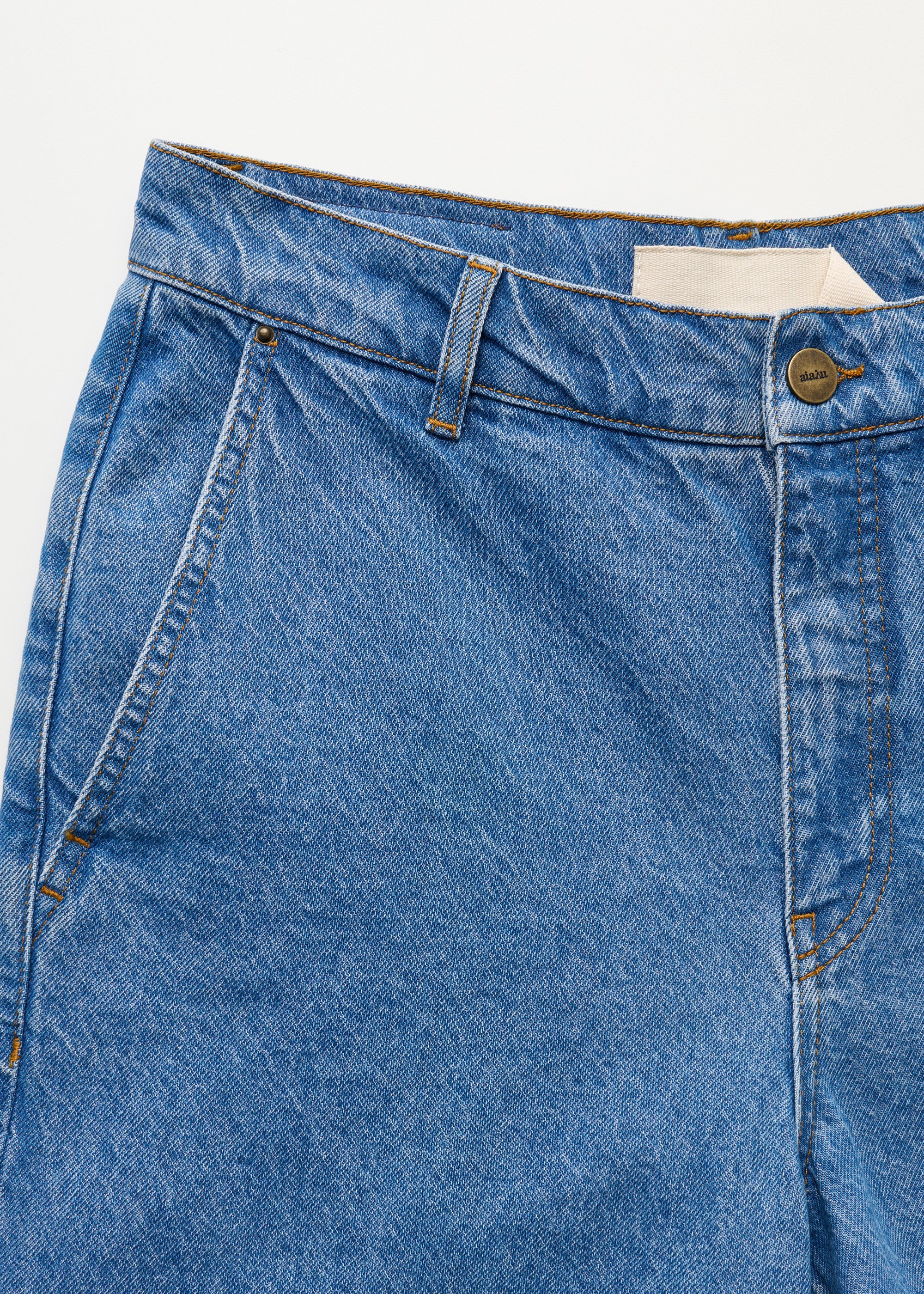 Carlo denim shorts | Clear Blue - Image 5