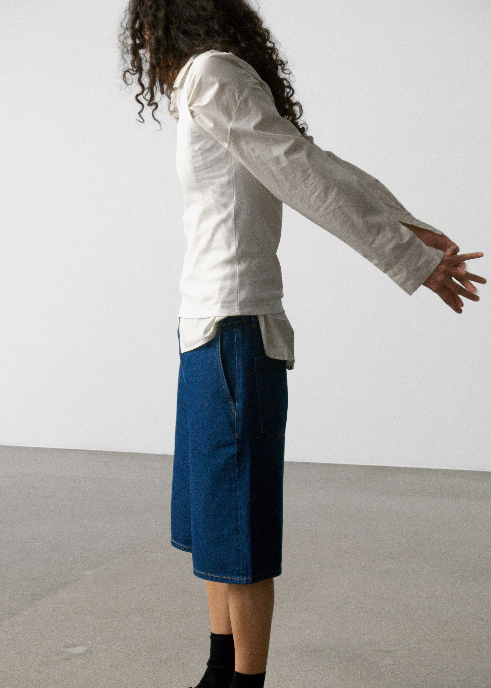 Carlo denim shorts | Mid Blue - Image 5