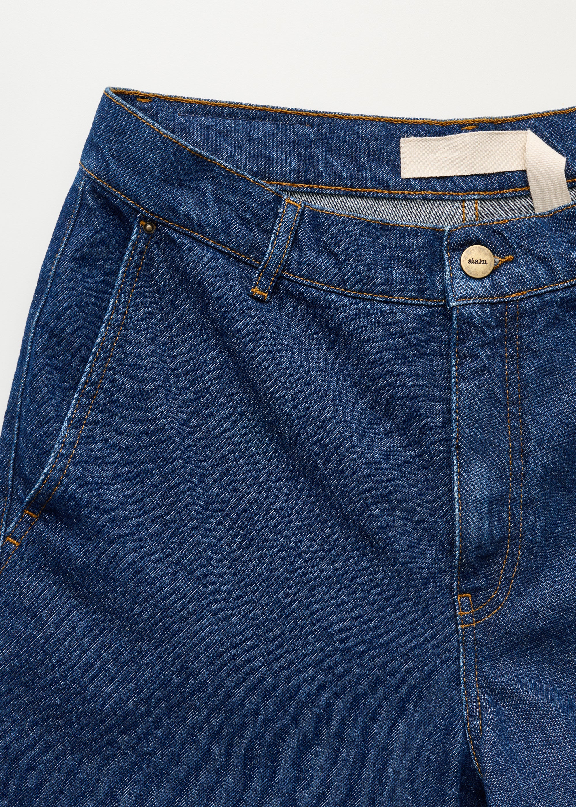 Carlo denim shorts | Mid Blue - Image 8