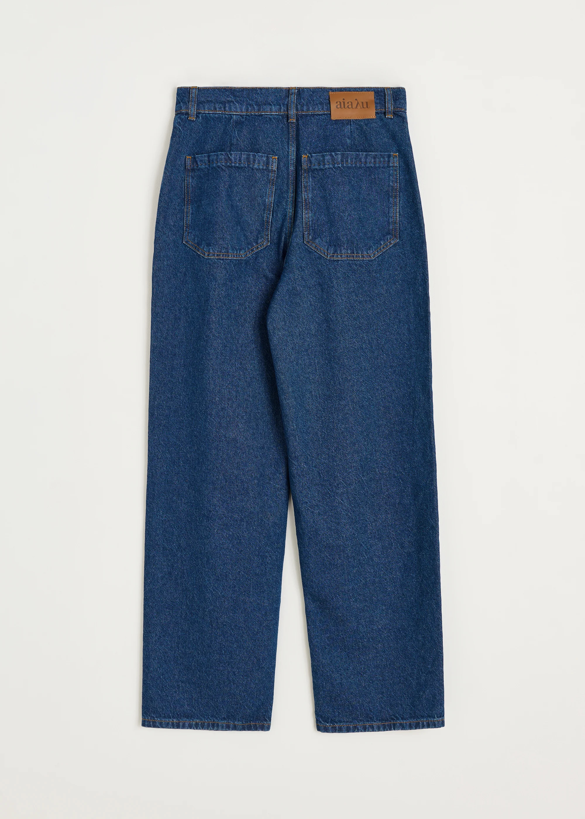 Carlo midwaist wide jeans | Mid Blue - Image 4