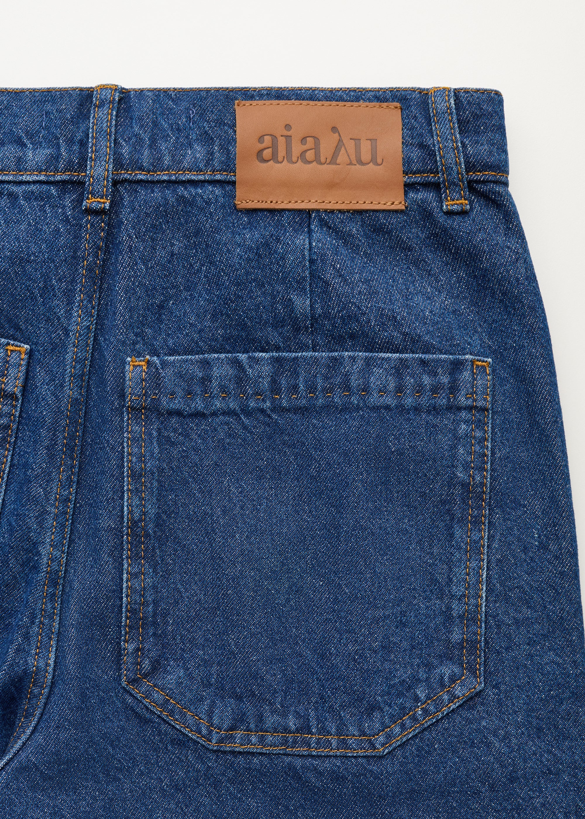 Carlo midwaist wide jeans | Mid Blue - Image 9
