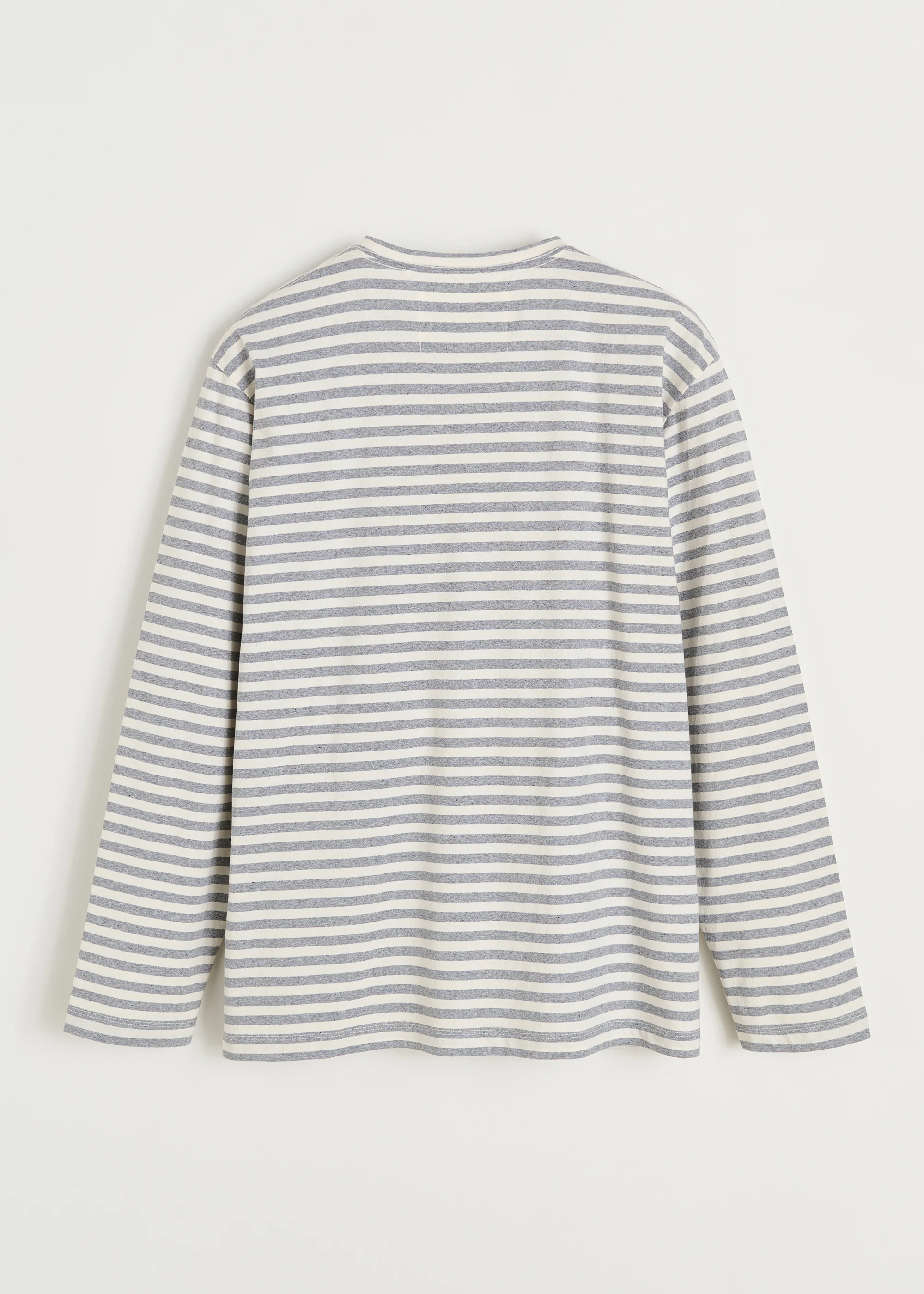 Circular long sleeve melange | Mix Grey Melange - Image 3