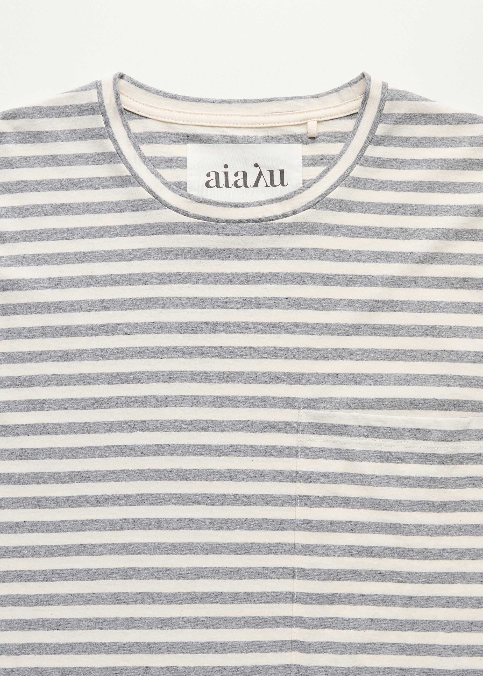 Circular long sleeve melange | Mix Grey Melange - Image 4