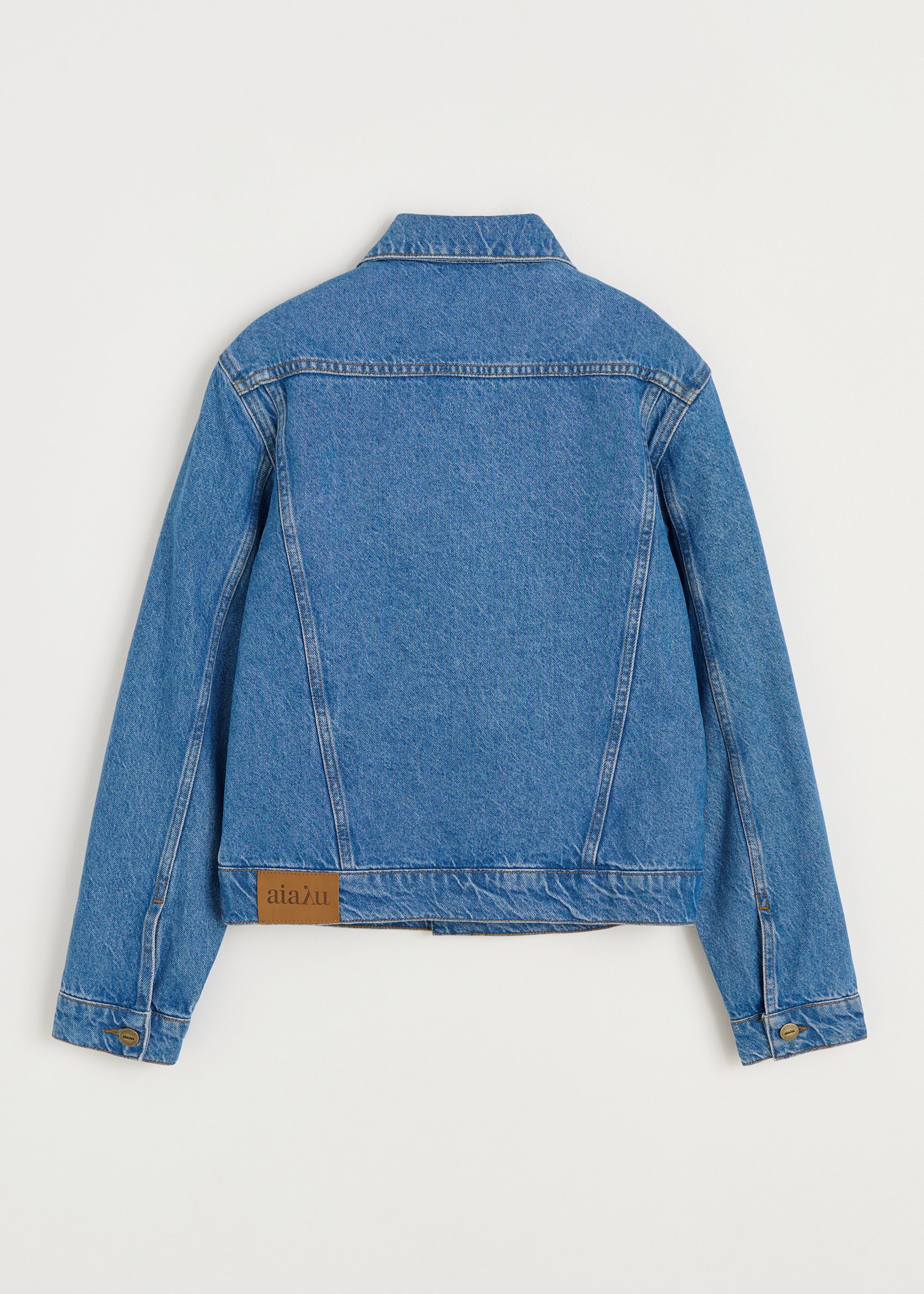 Cleo denim jacket | Clear Blue - Image 3