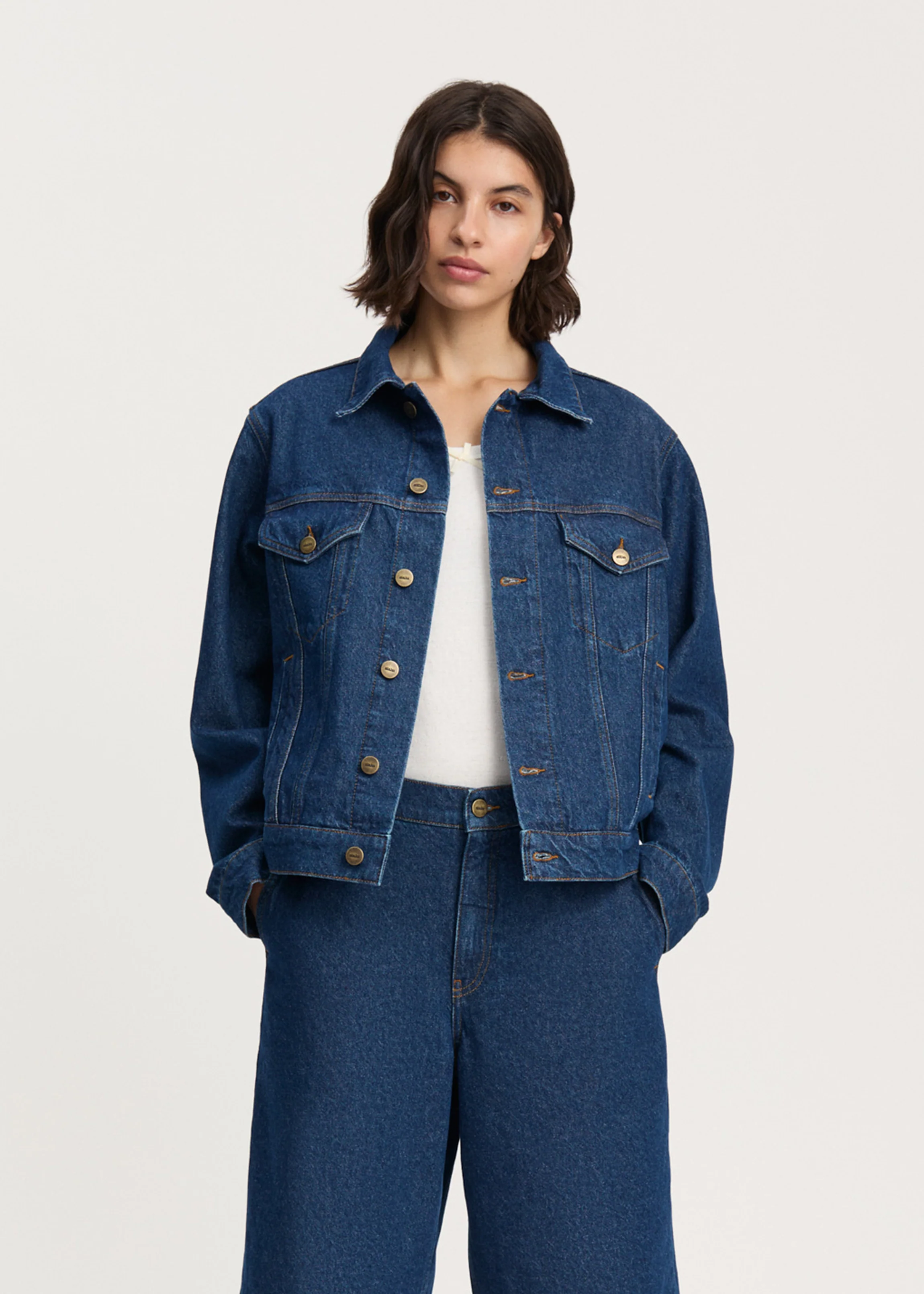 Cleo denim jacket | Mid Blue - Image 10