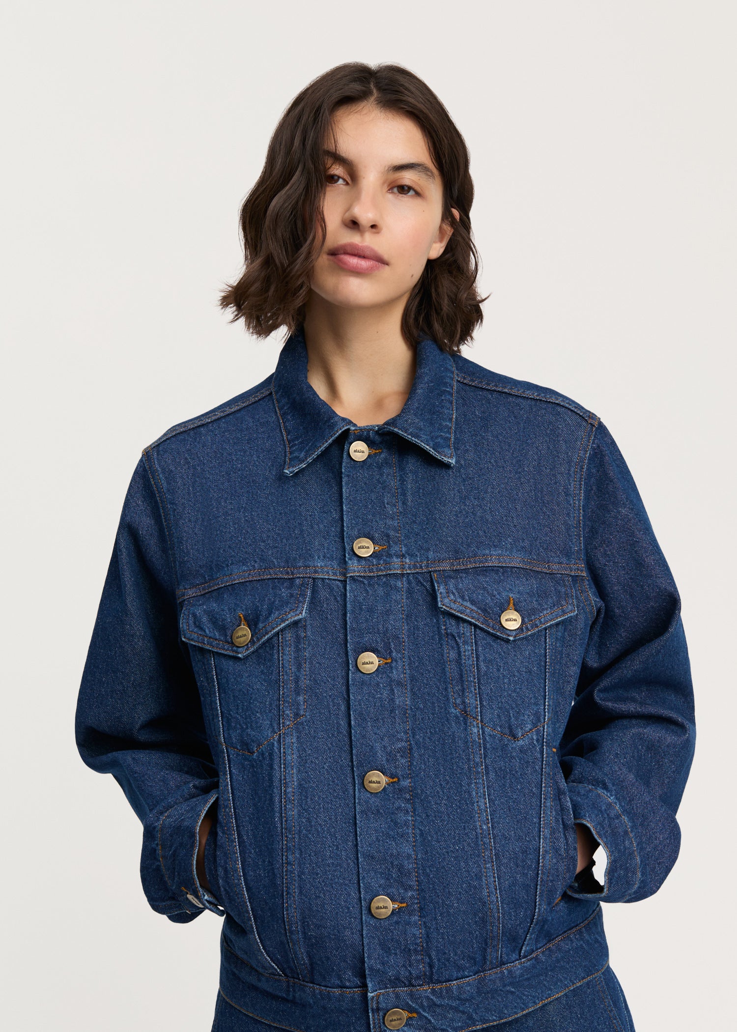 Cleo denim jacket | Mid Blue - Image 6