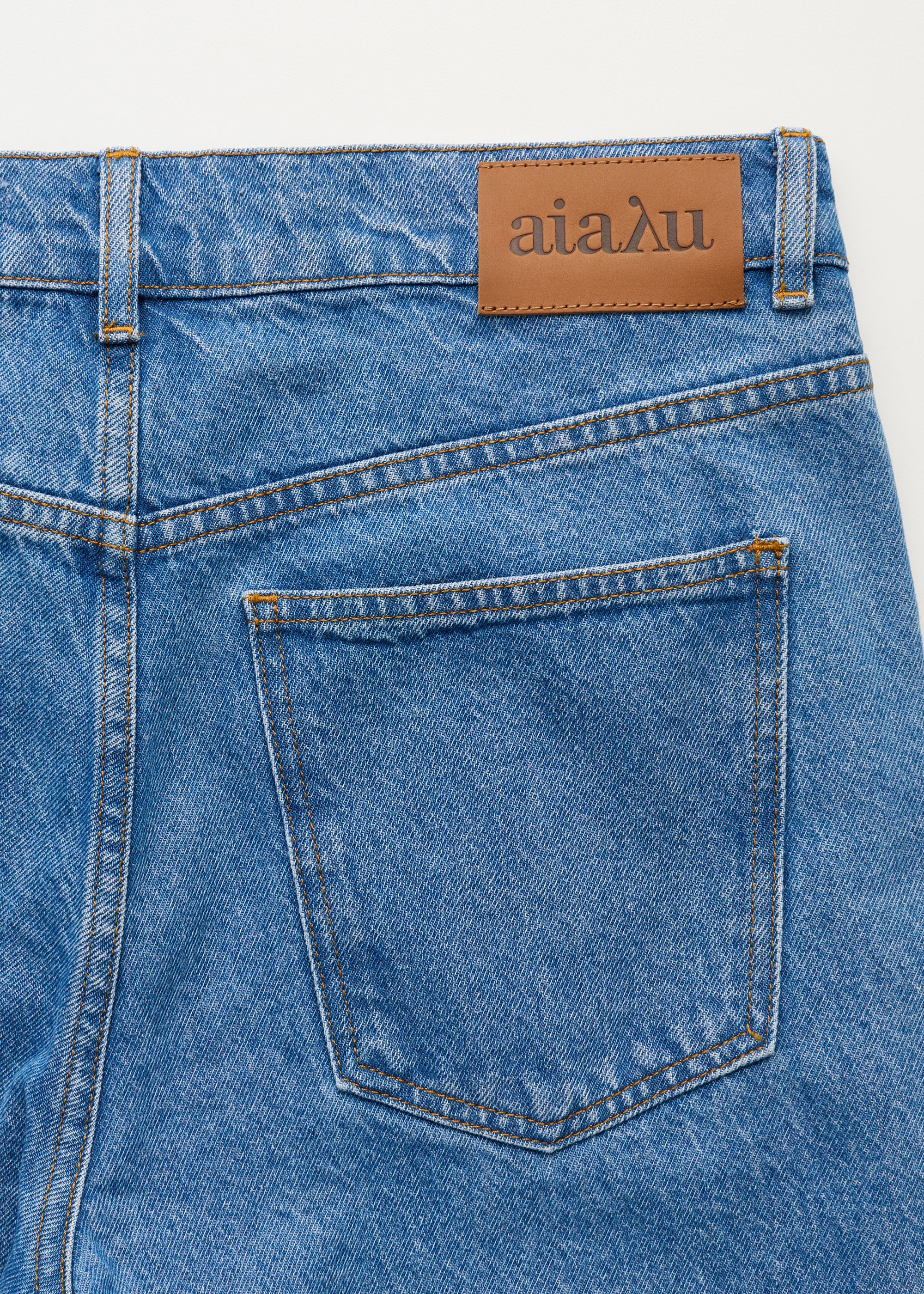Cooper highwaist straight jeans | Clear Blue - Image 3