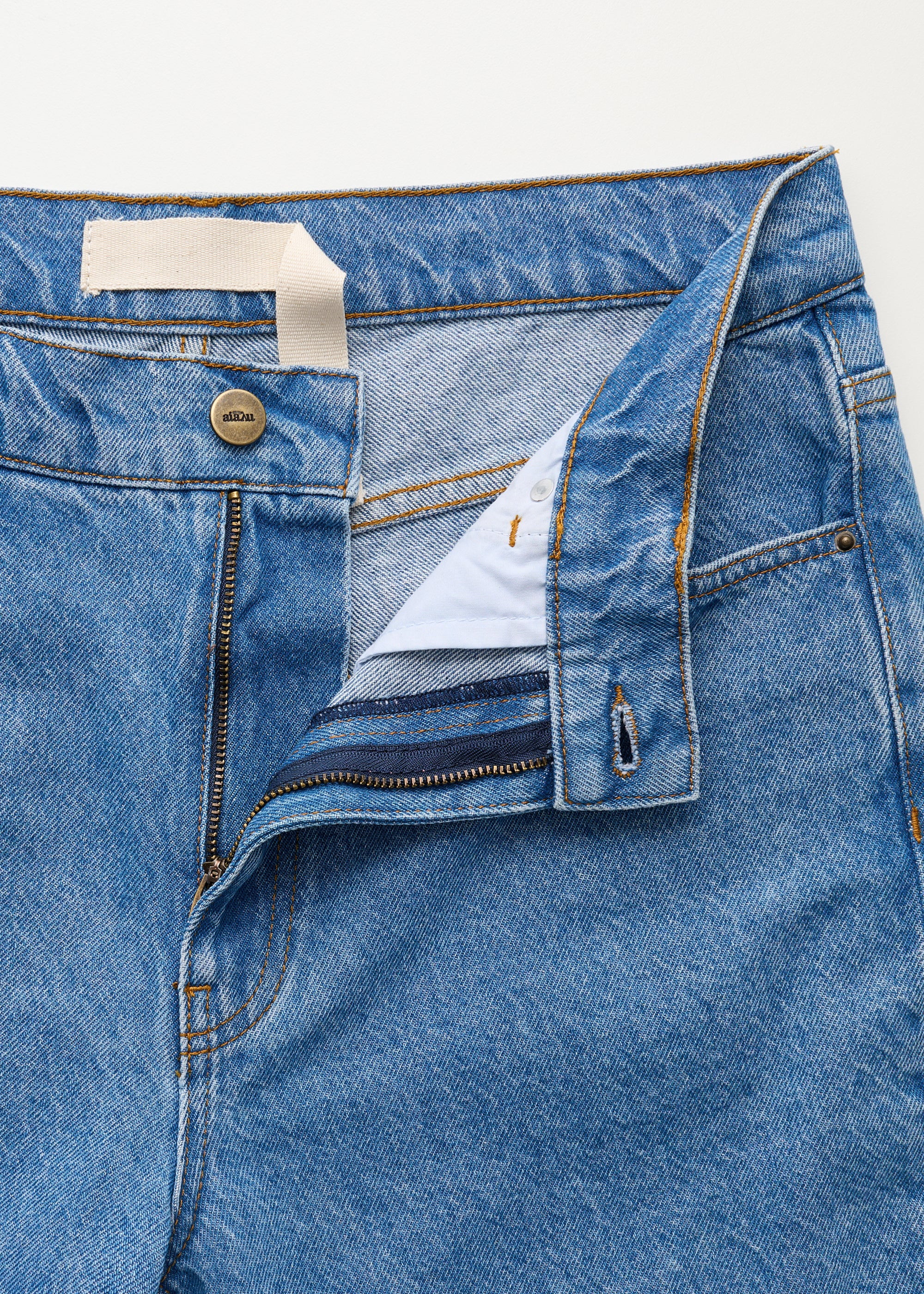 Cooper highwaist straight jeans | Clear Blue - Image 4