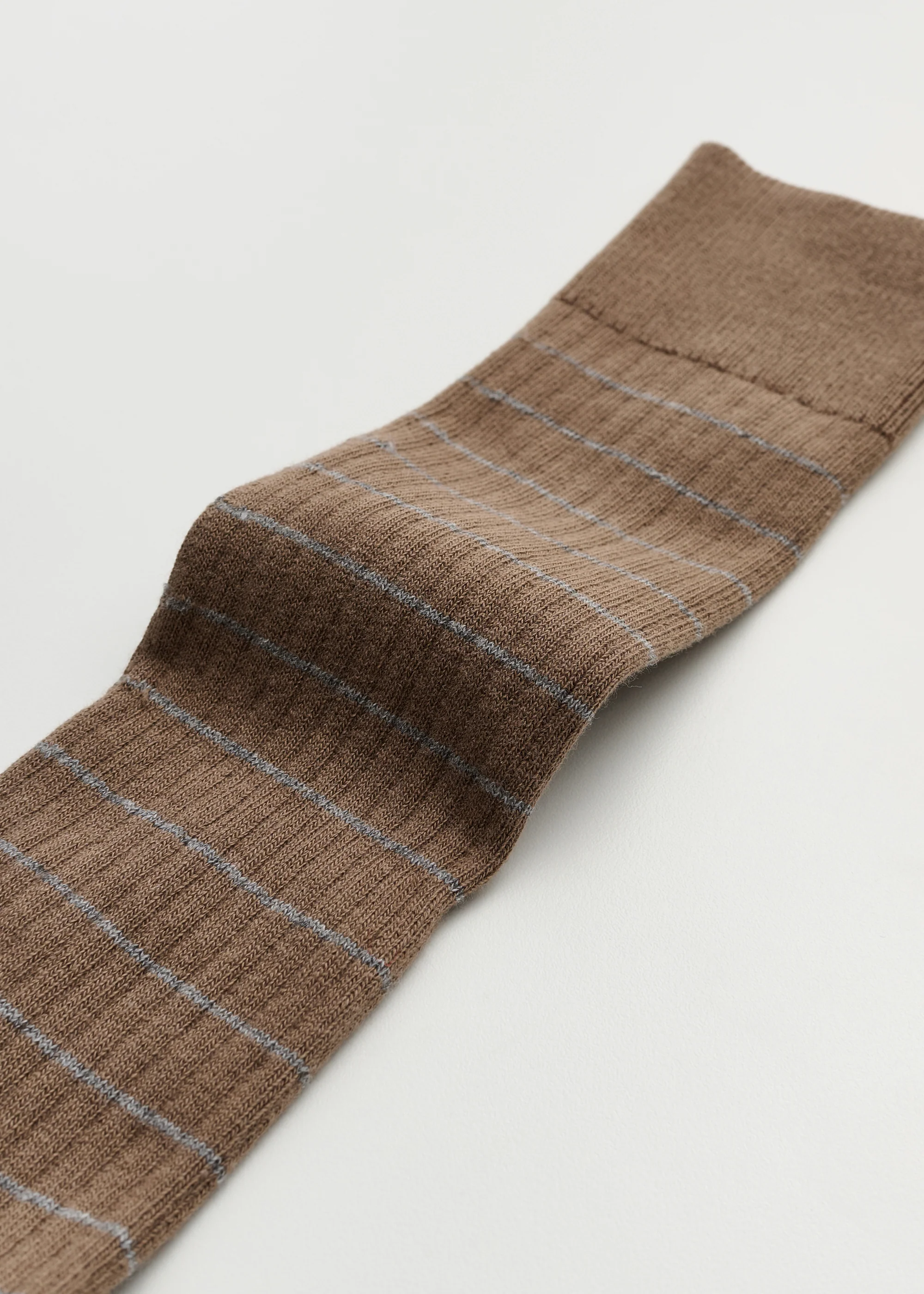 Cotton long socks | Mix Chestnut - Image 3