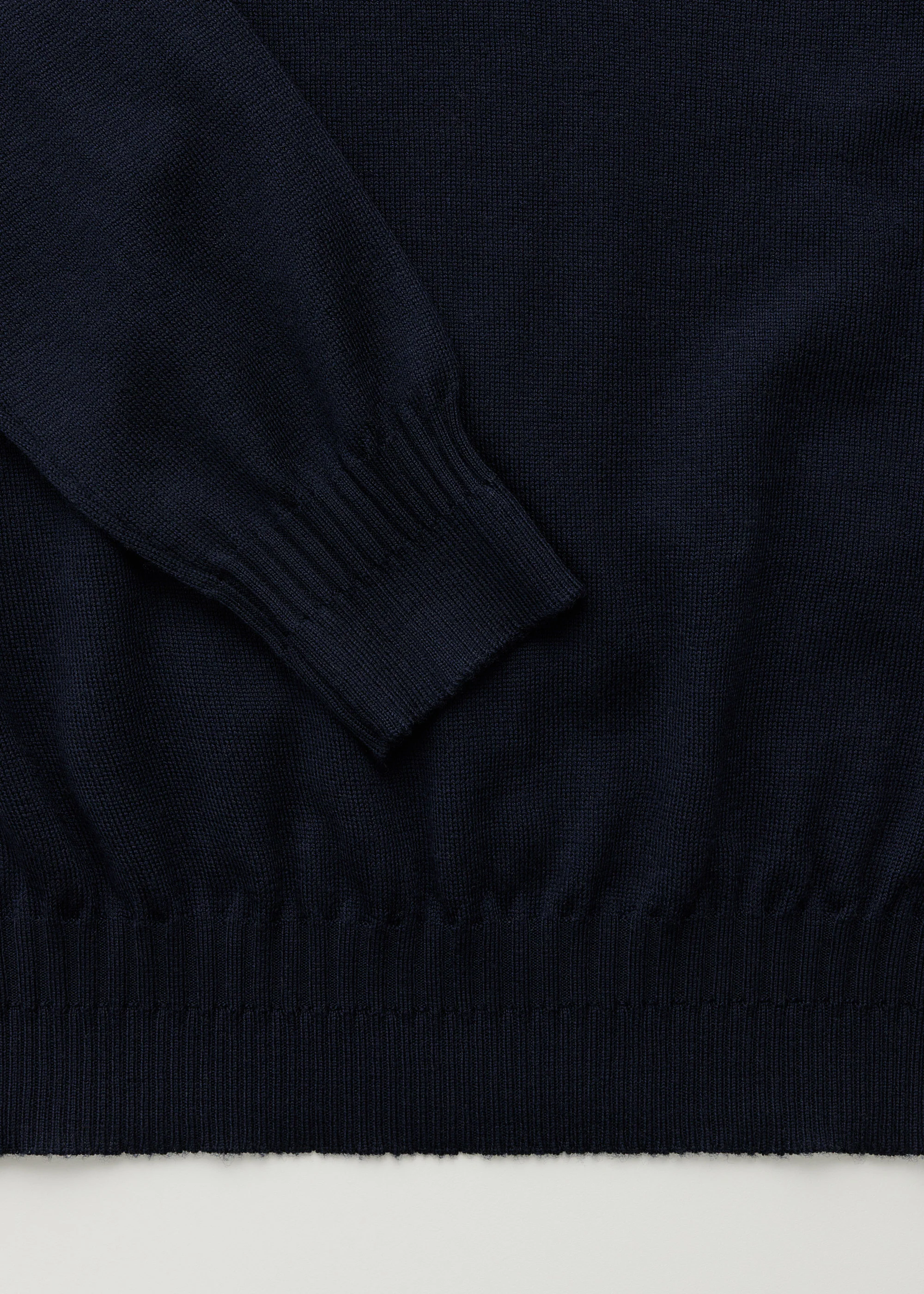 Gina sweater - pure merino wool | Navy - Image 5