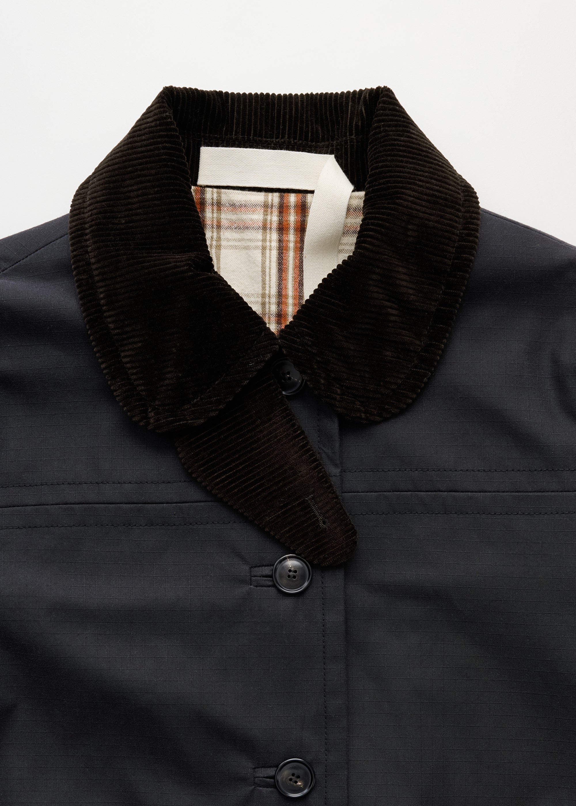 Jamie jacket – ripstop oilskin | Antracite - Image 5