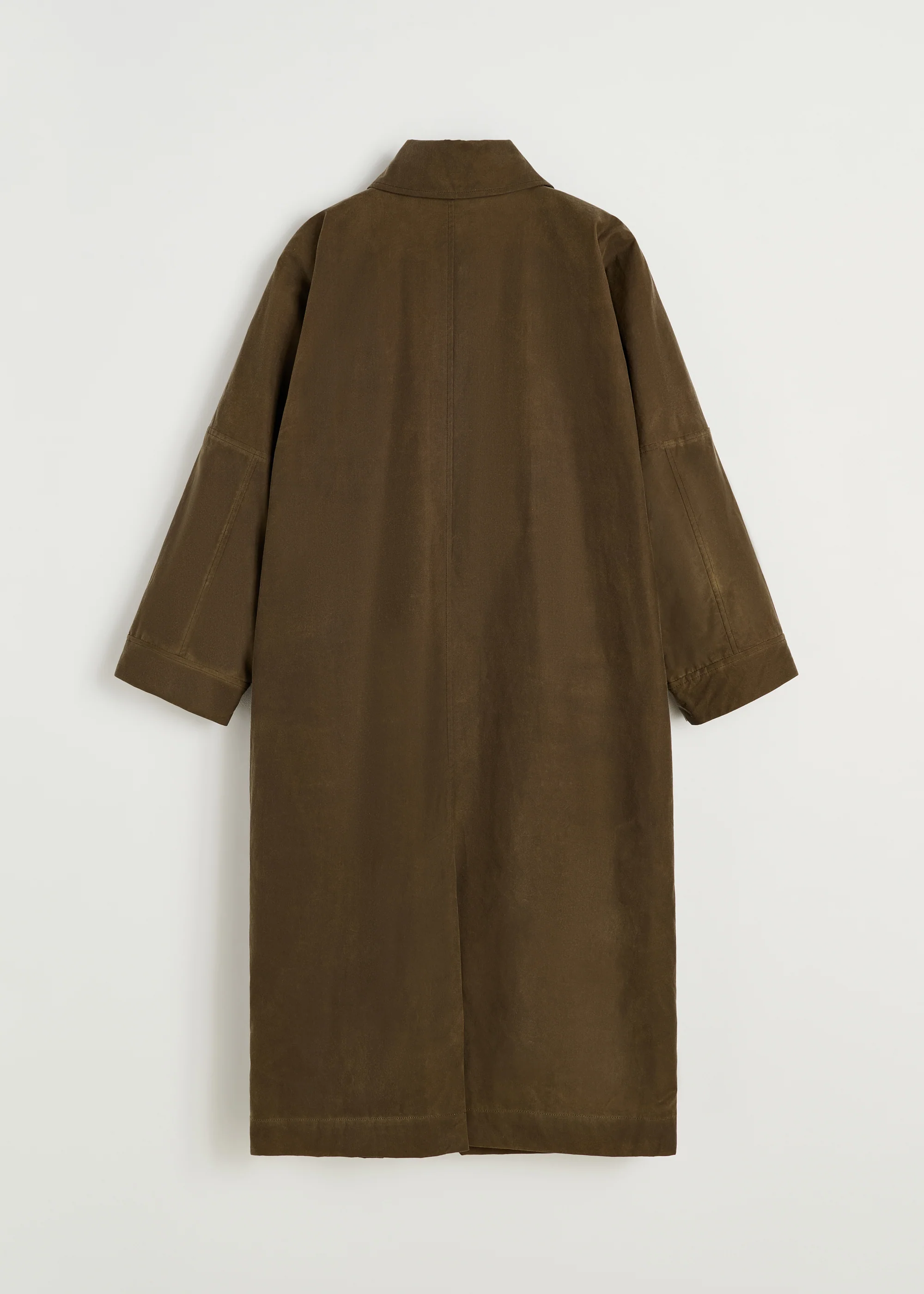 Jay coat – oilskin | Bark - Image 3