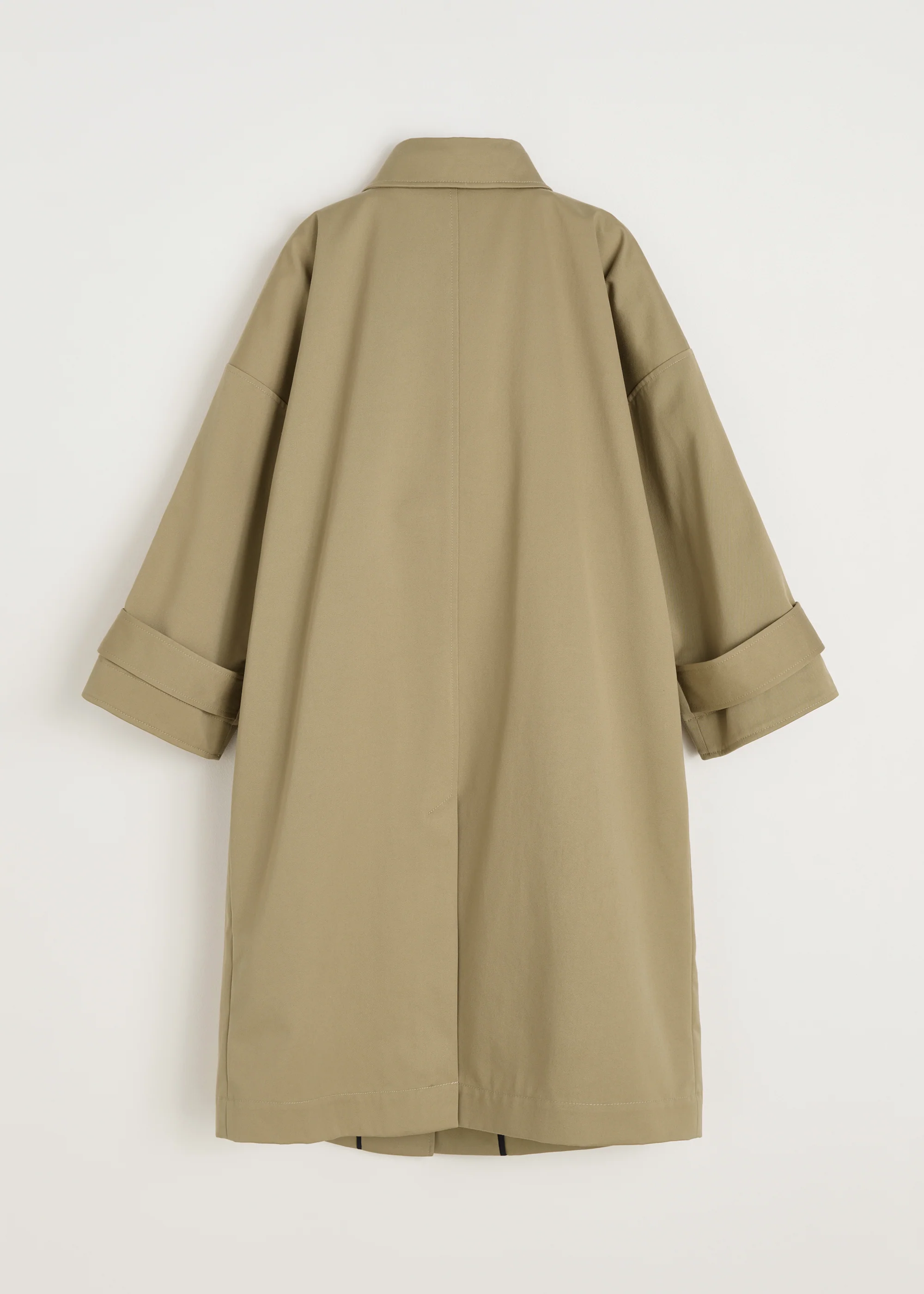 Jo coat twill | Classic Khaki - Image 5