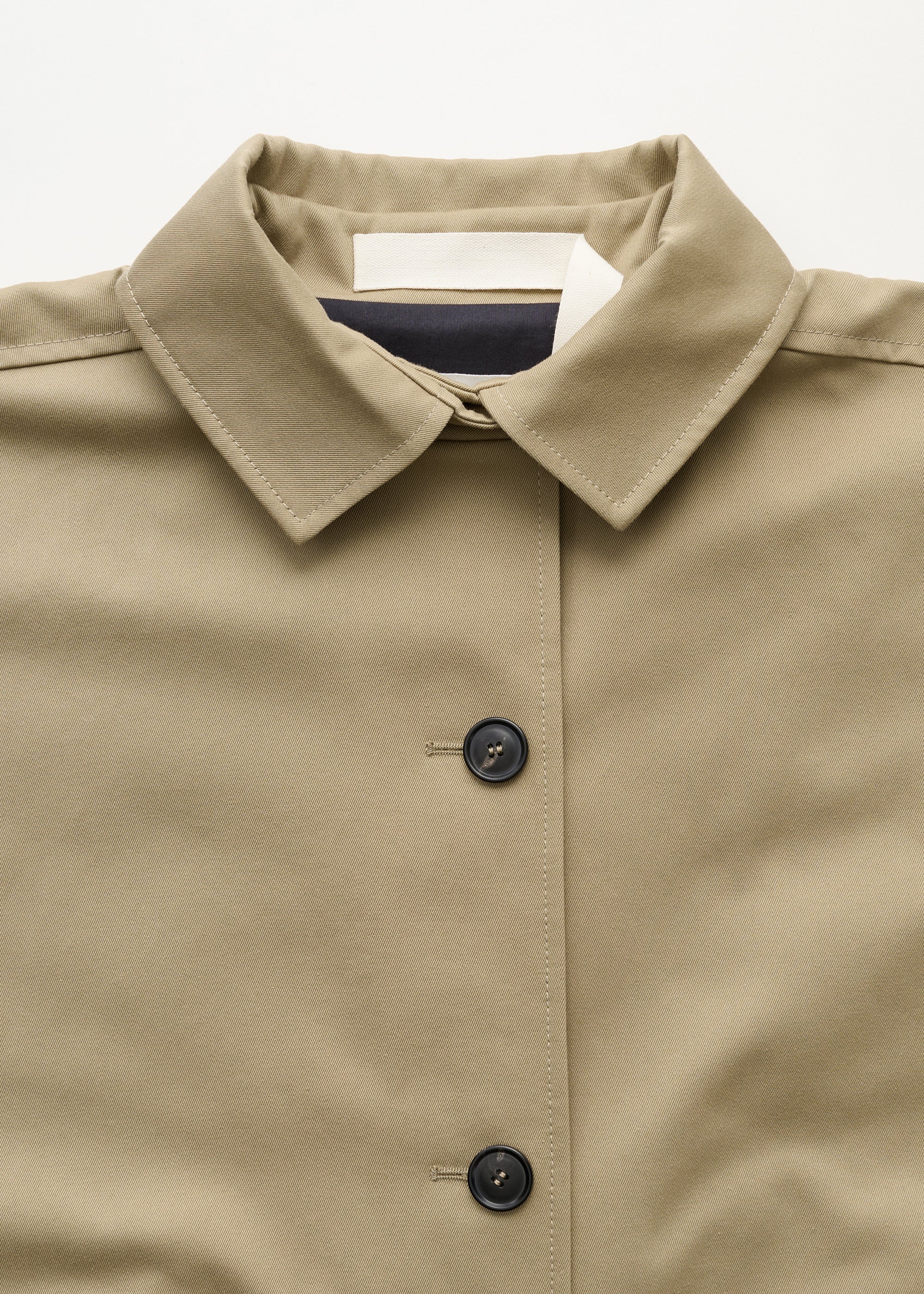 Jo coat twill | Classic Khaki - Image 8