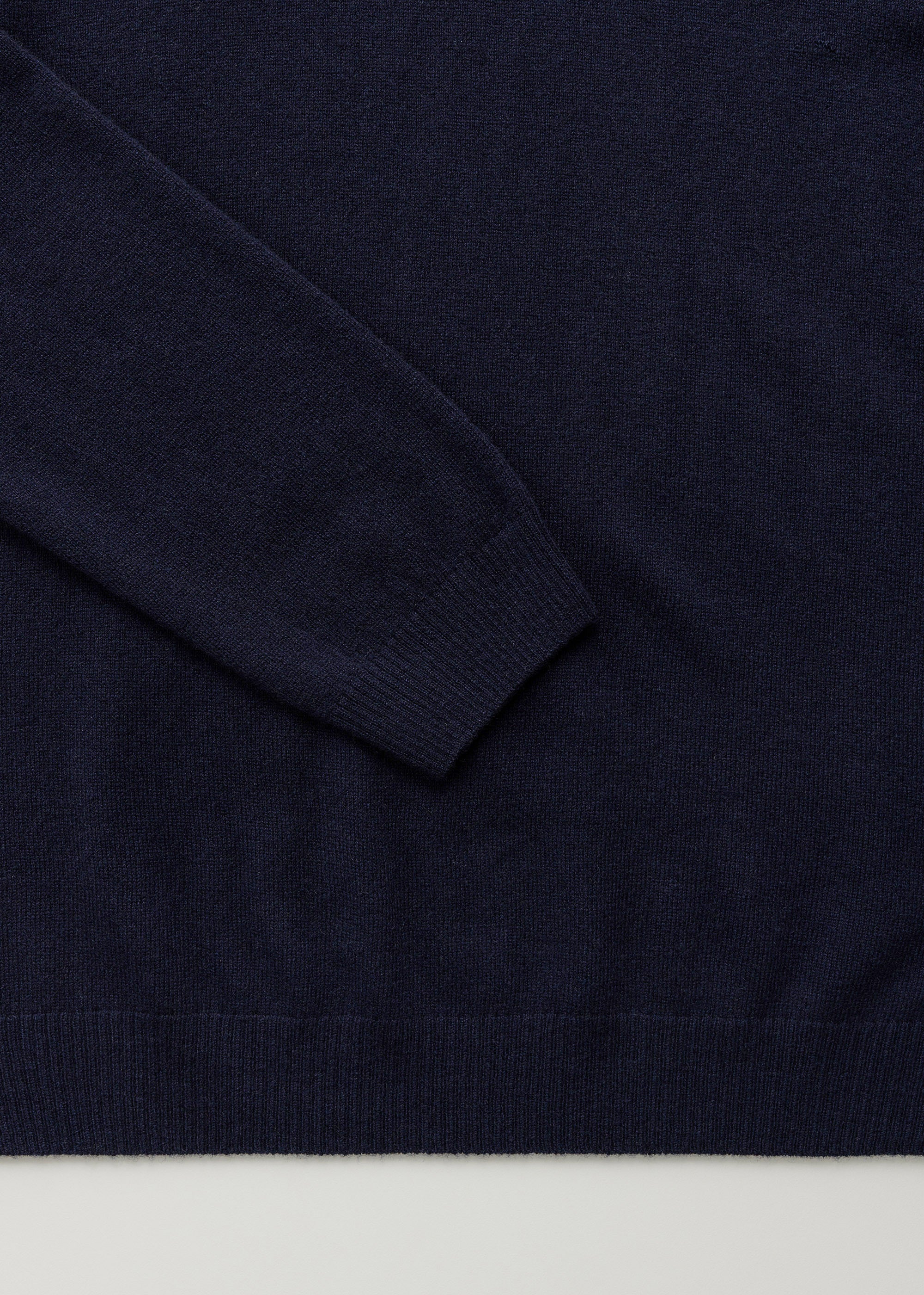 Leonardo sweater – pure cashmere | Black Blue - Image 3