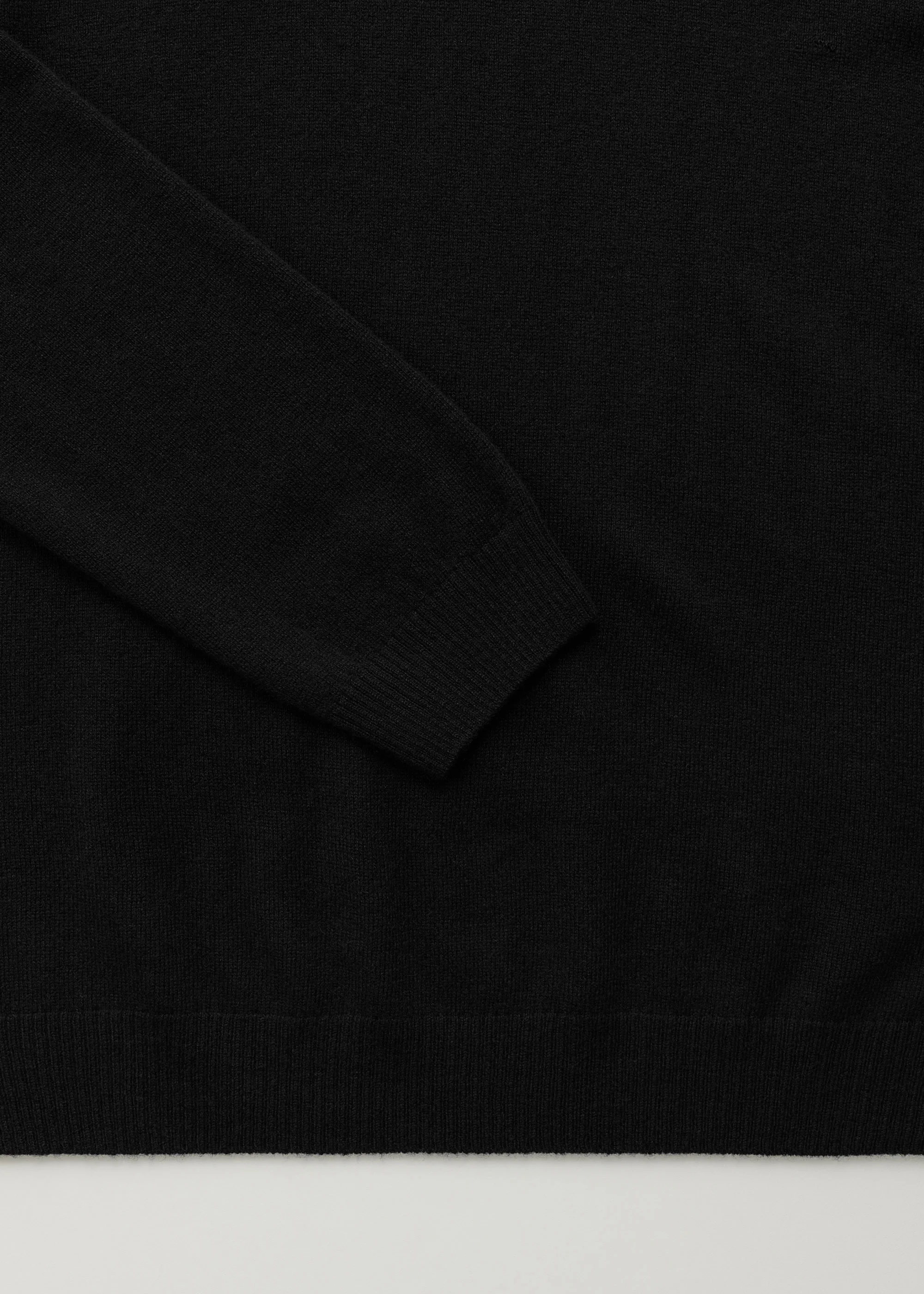 Leonardo sweater – pure cashmere | Black - Image 3
