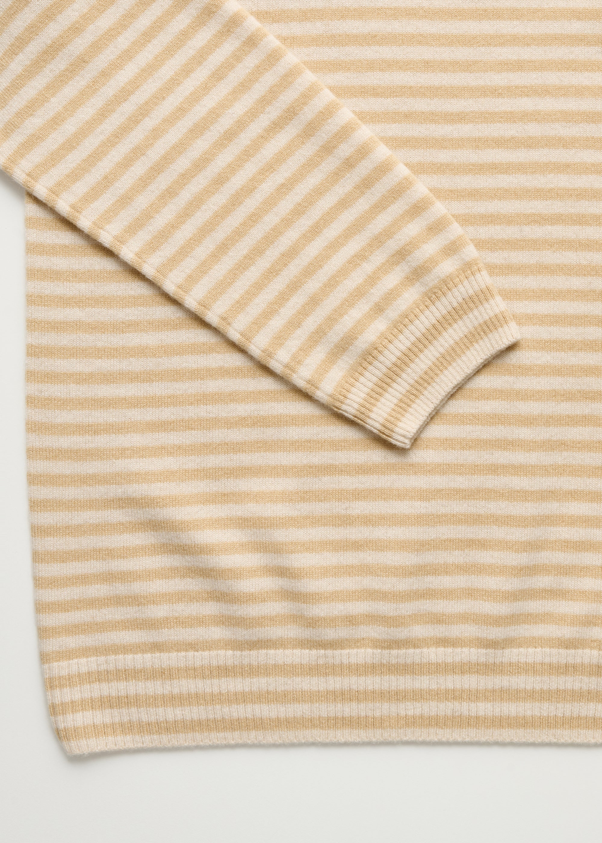 Leonardo sweater – pure cashmere | Mix Corn - Image 5