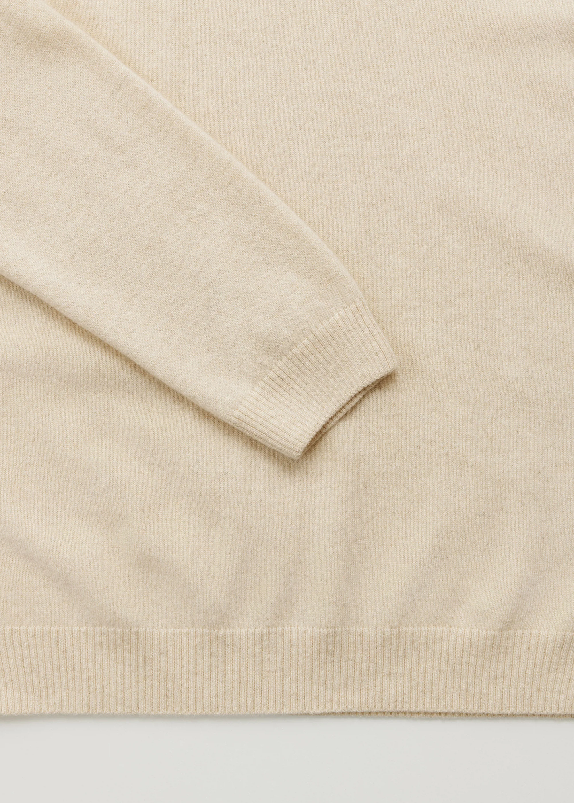 Leonardo sweater – pure cashmere | Pure Ecru - Image 5