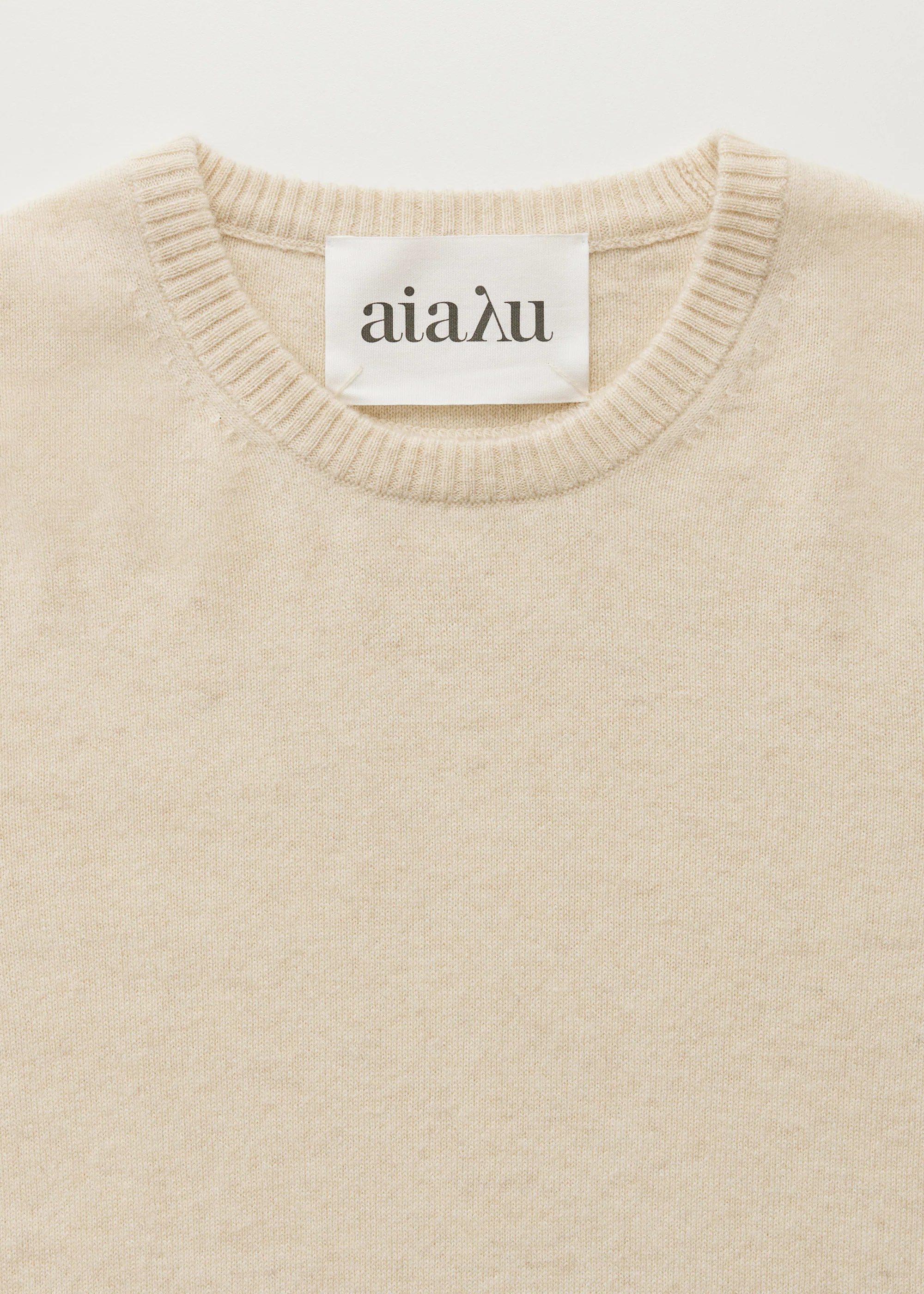 Leonardo sweater – pure cashmere | Pure Ecru - Image 6