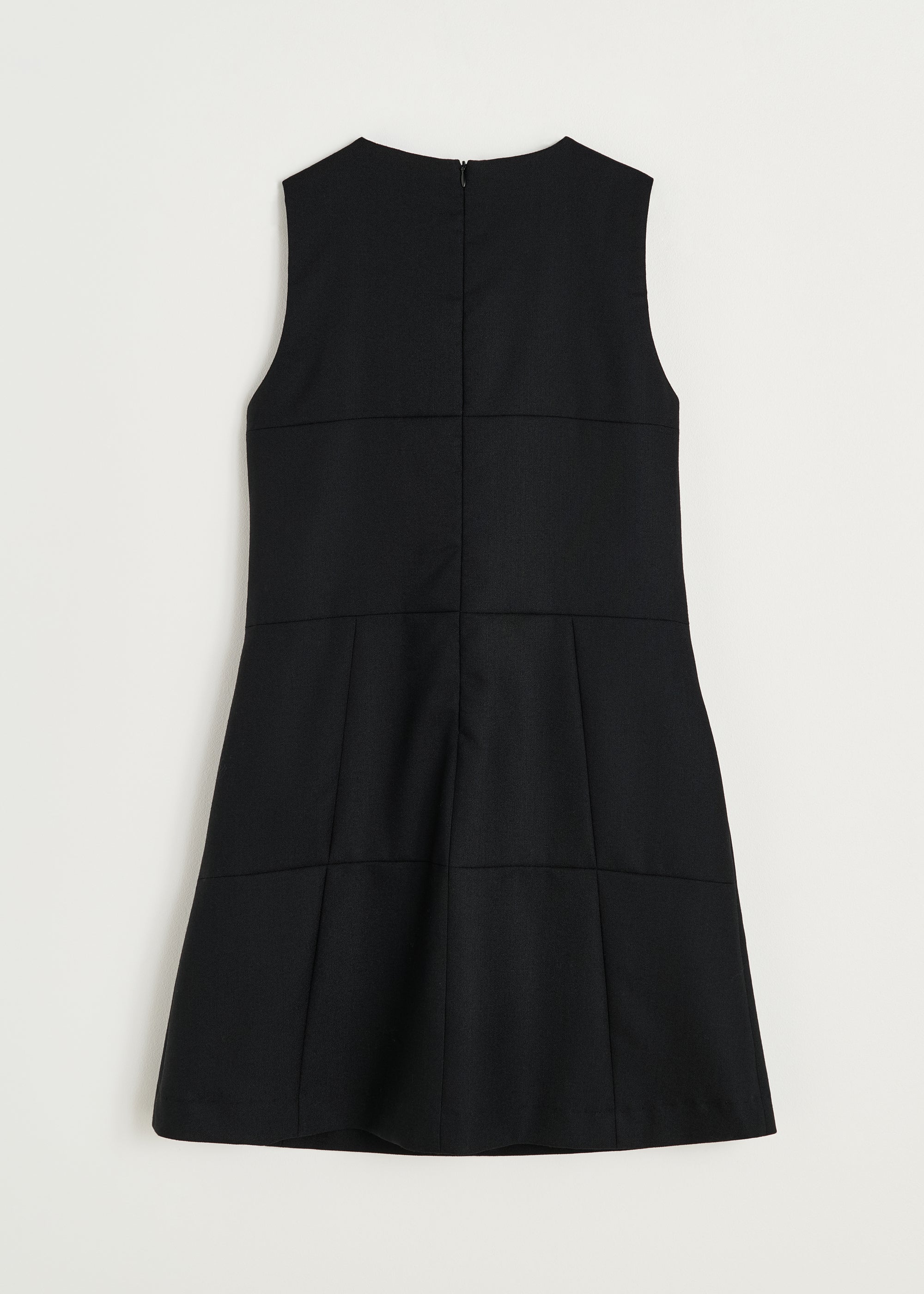 Martha dress mini – wool | Black - Image 3