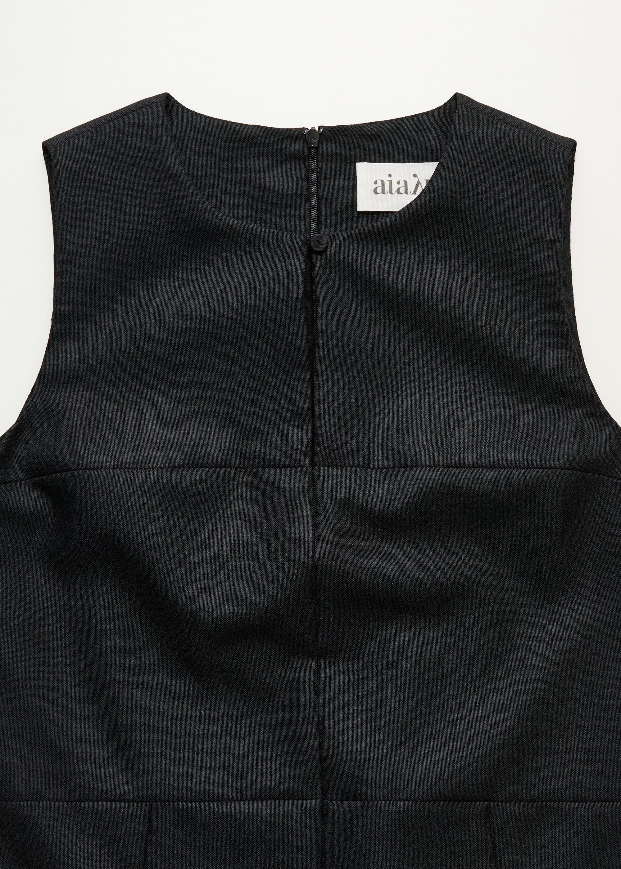 Martha dress mini – wool | Black - Image 5