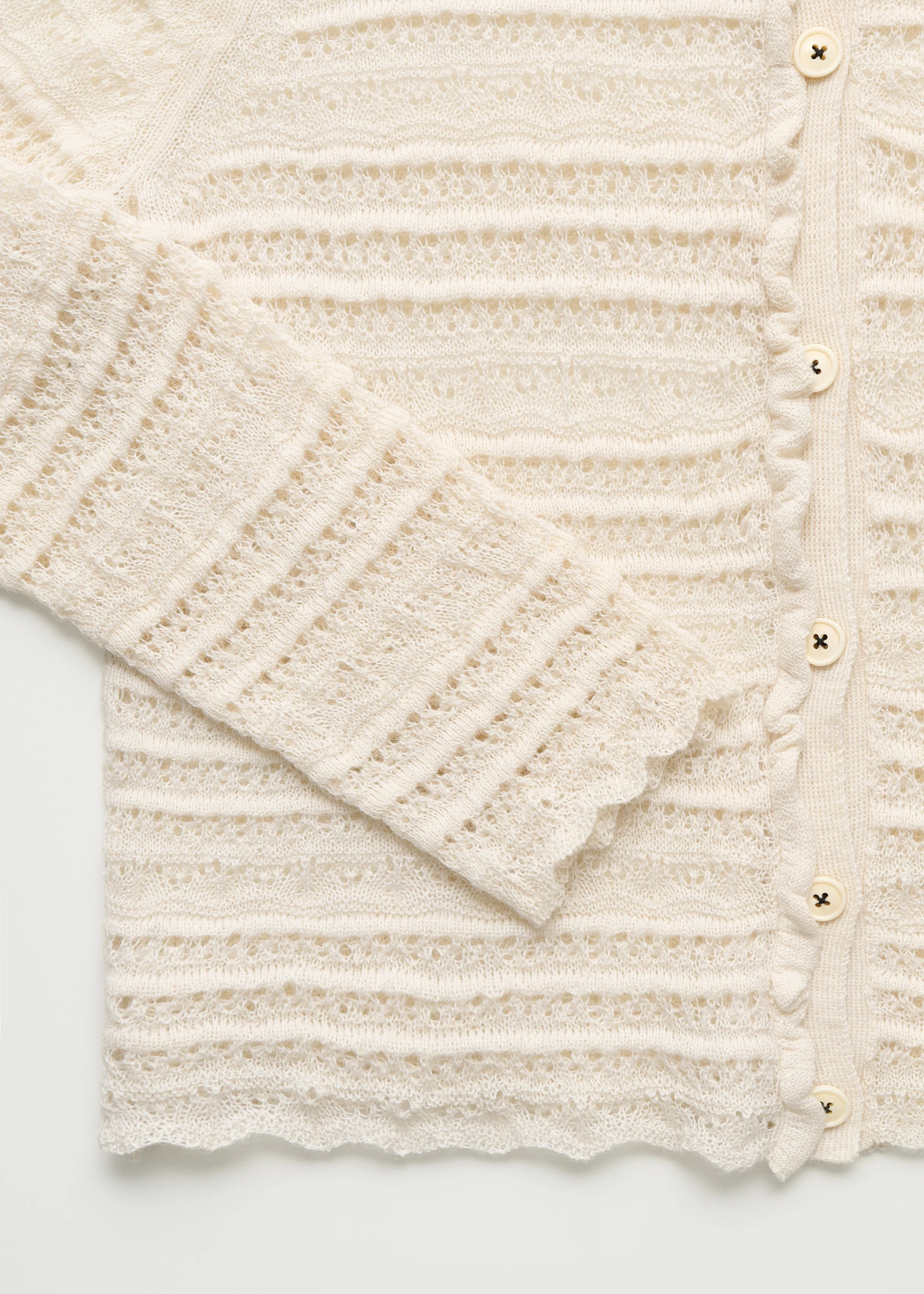 Mateo cardigan – pure llama | Albicant - Image 4