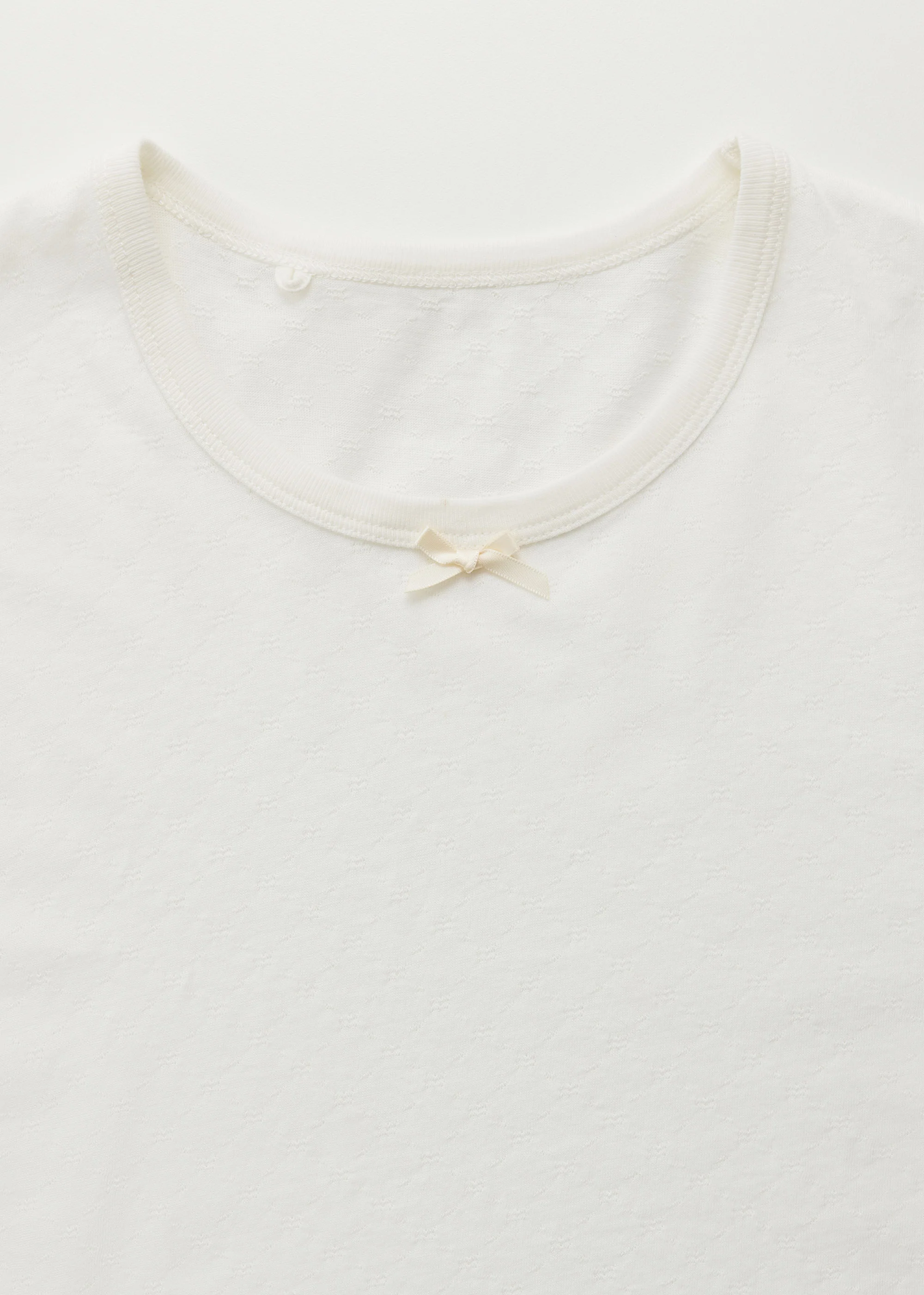Messhu tee | Pure Ecru - Image 3