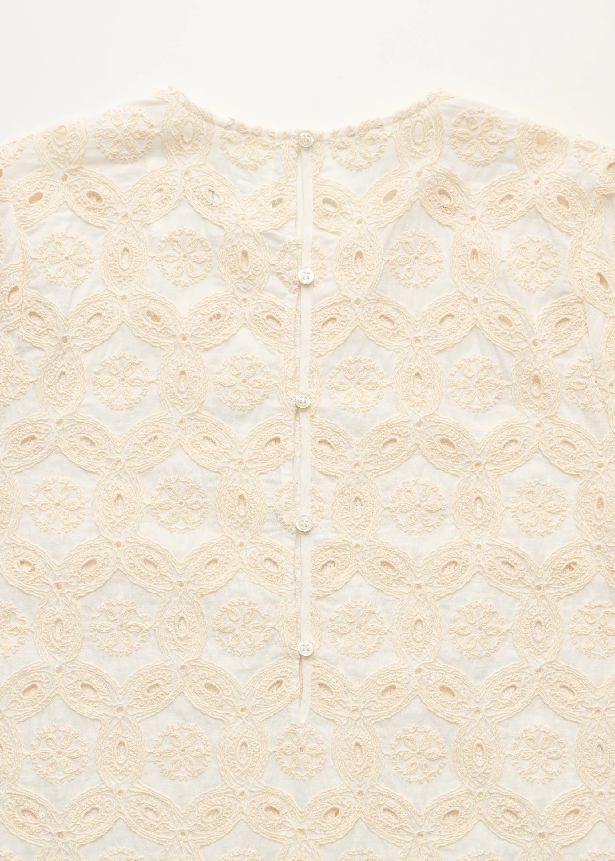 Novia dress embroidery | Pure Ecru - Image 5