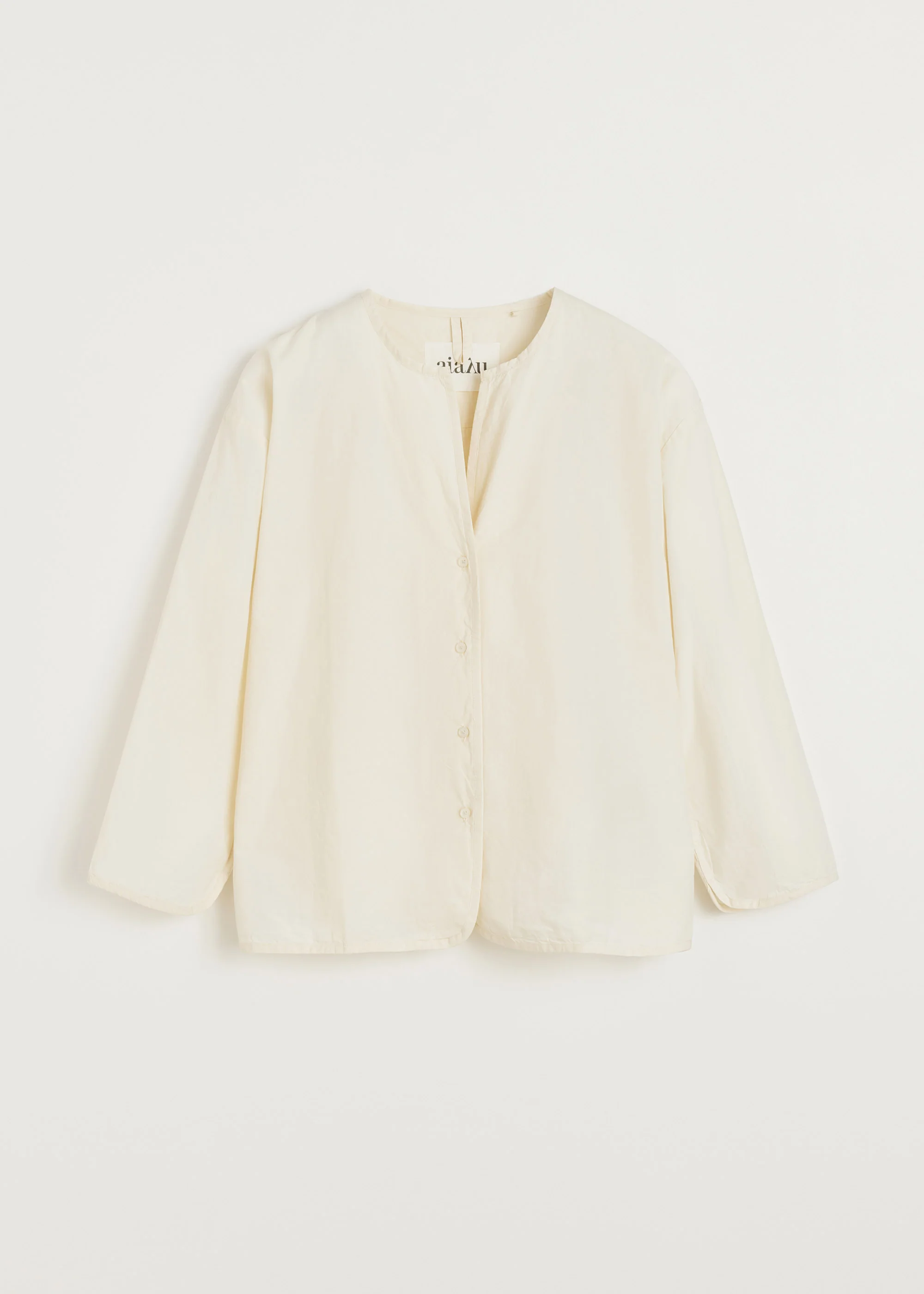 Pyjamas poplin | Pure Ecru - Image 4