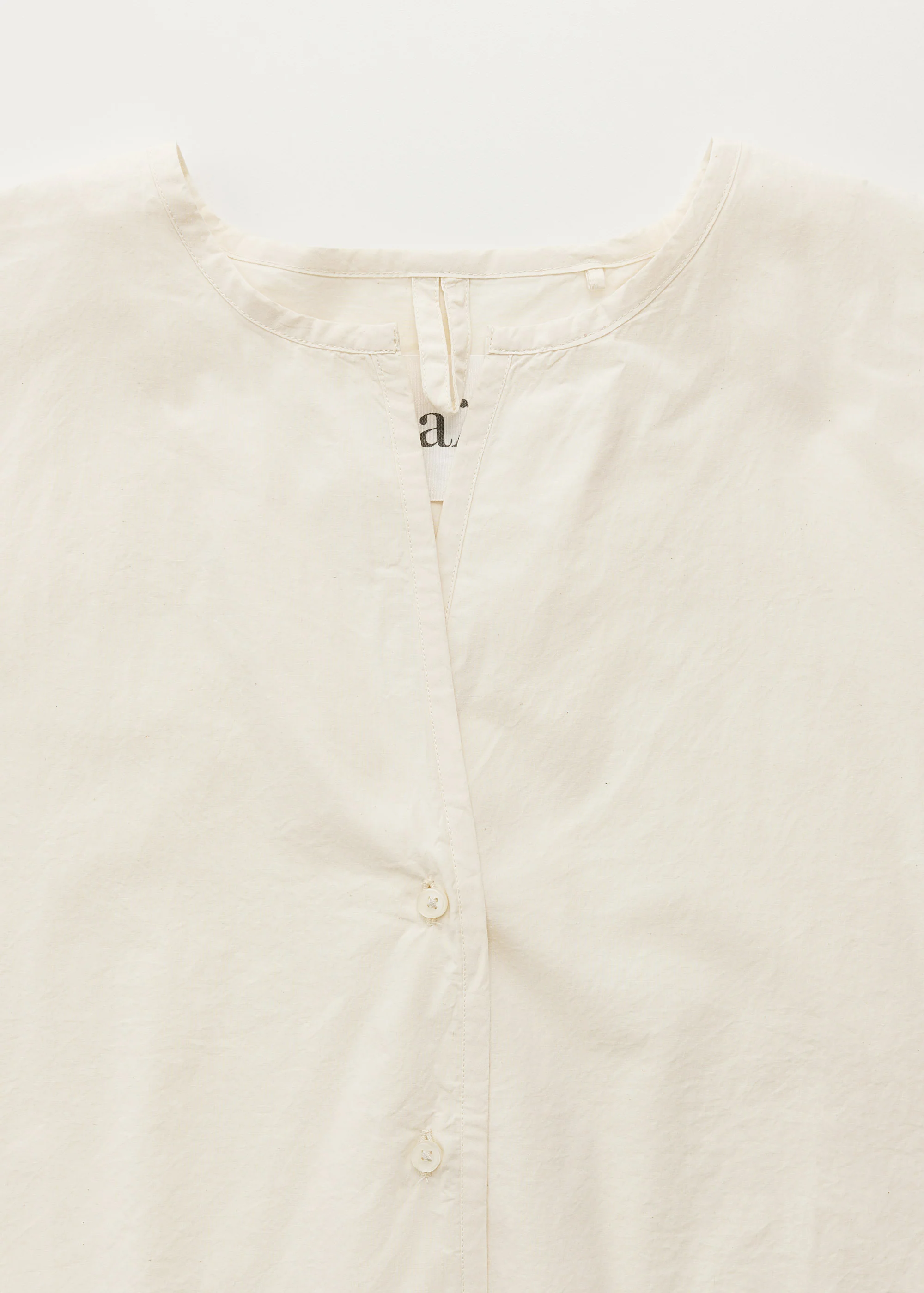 Pyjamas poplin | Pure Ecru - Image 6