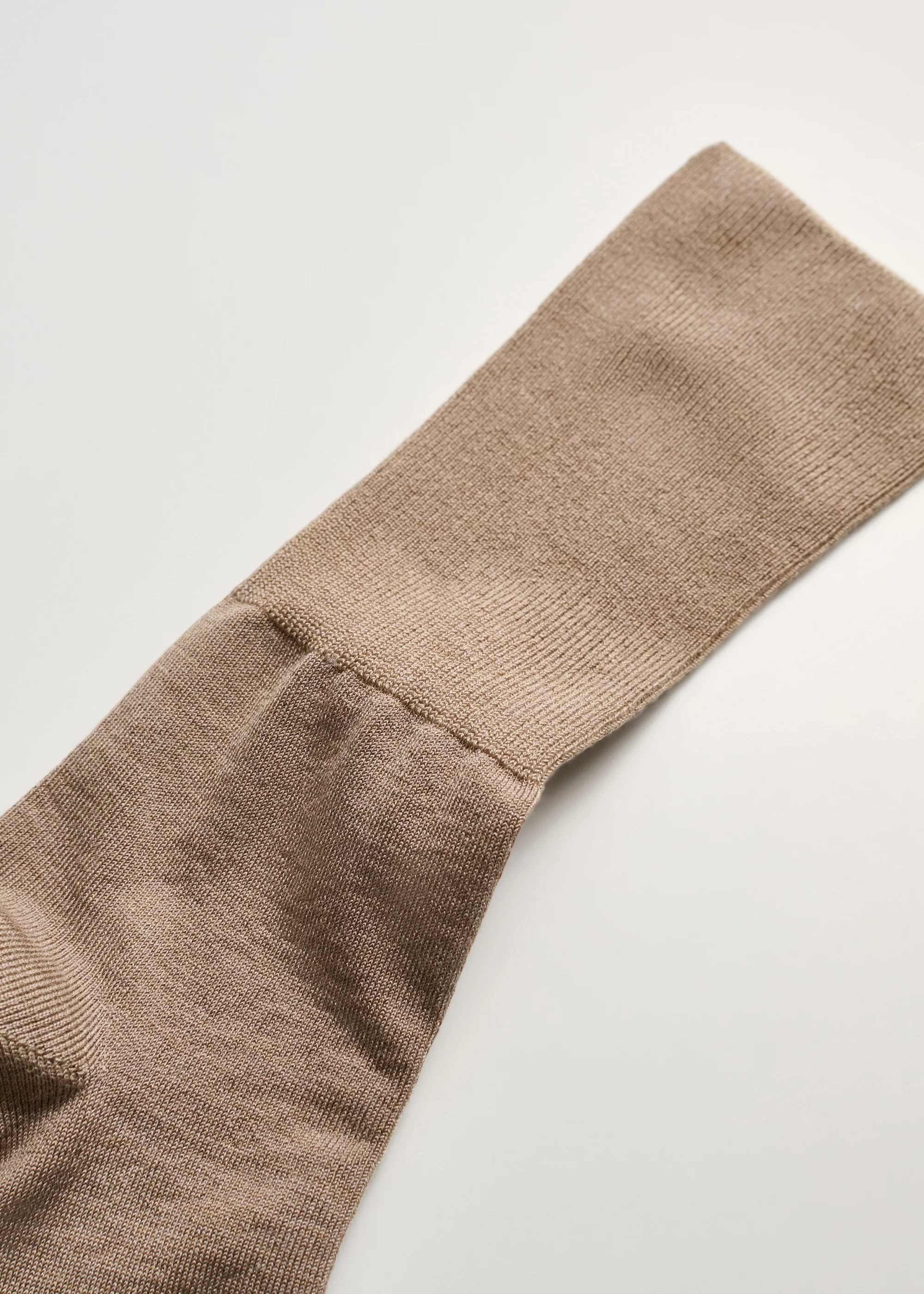 Silk socks  | Oyster - Image 3