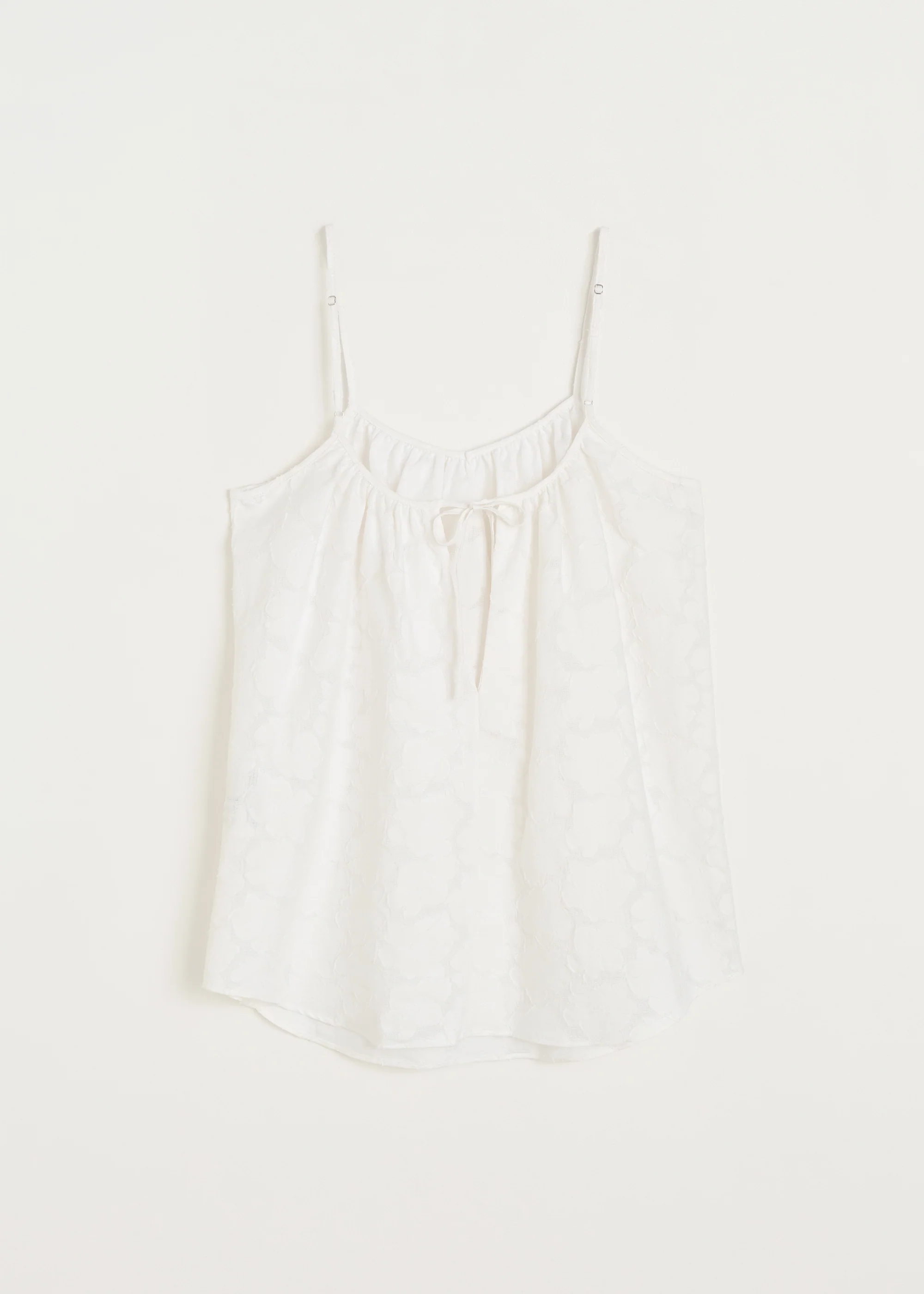 Strap top laceflower | White - Image 3