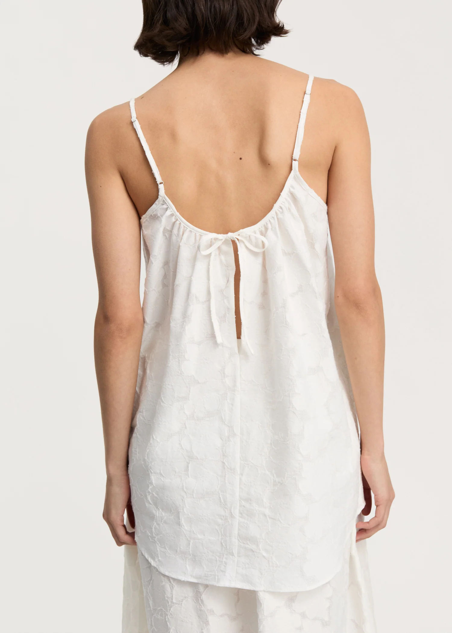 Strap top laceflower | White - Image 4