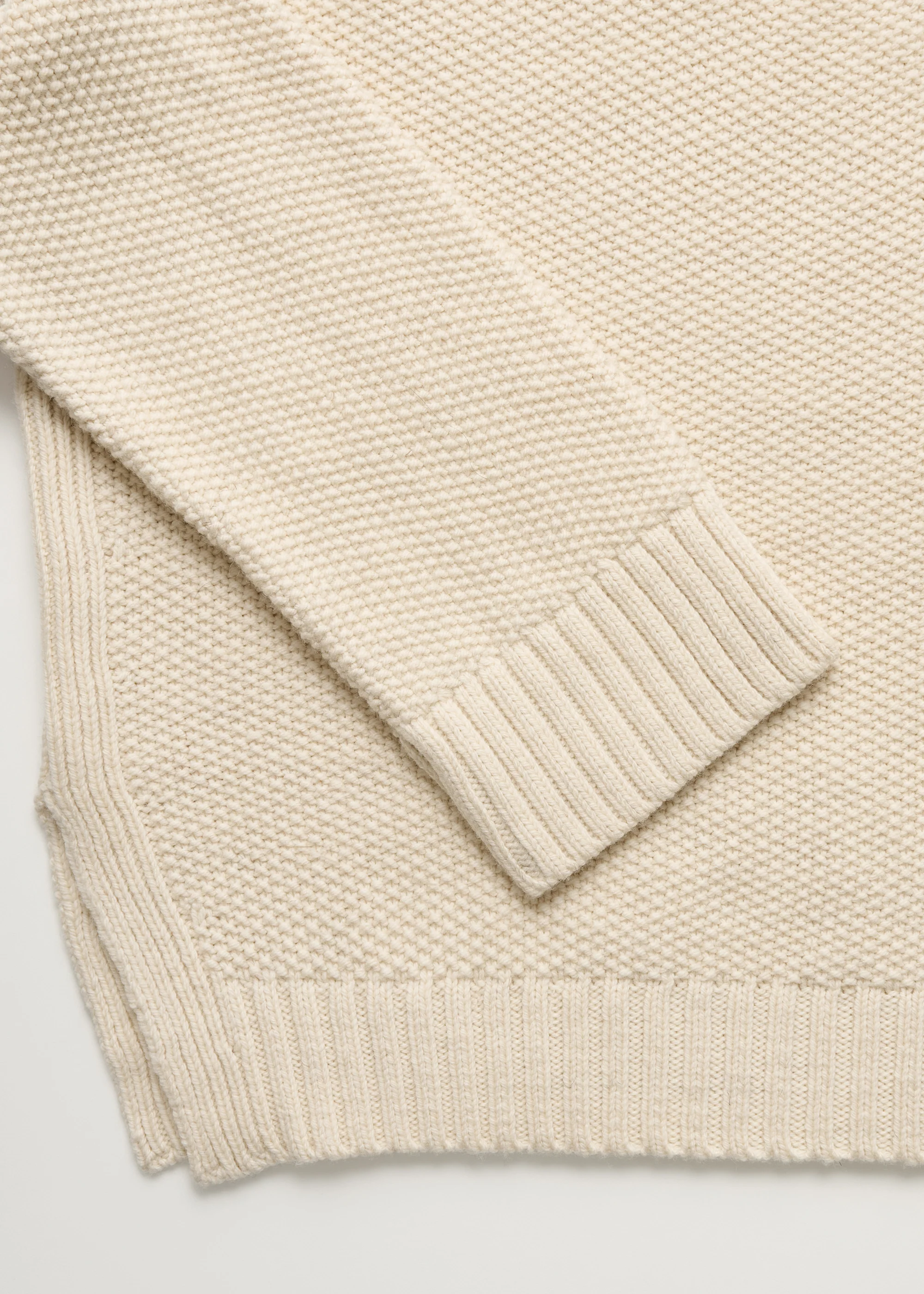 Vetla sweater – highland wool | Pure Ecru - Image 5